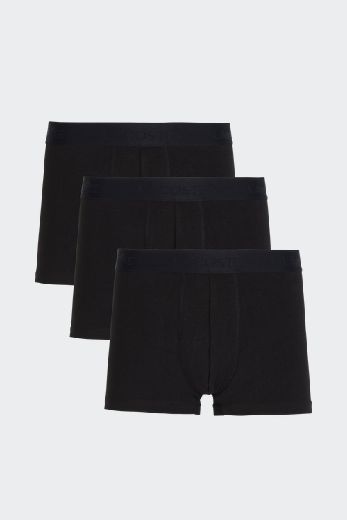 LACOSTE Pack de 3 boxers Noir