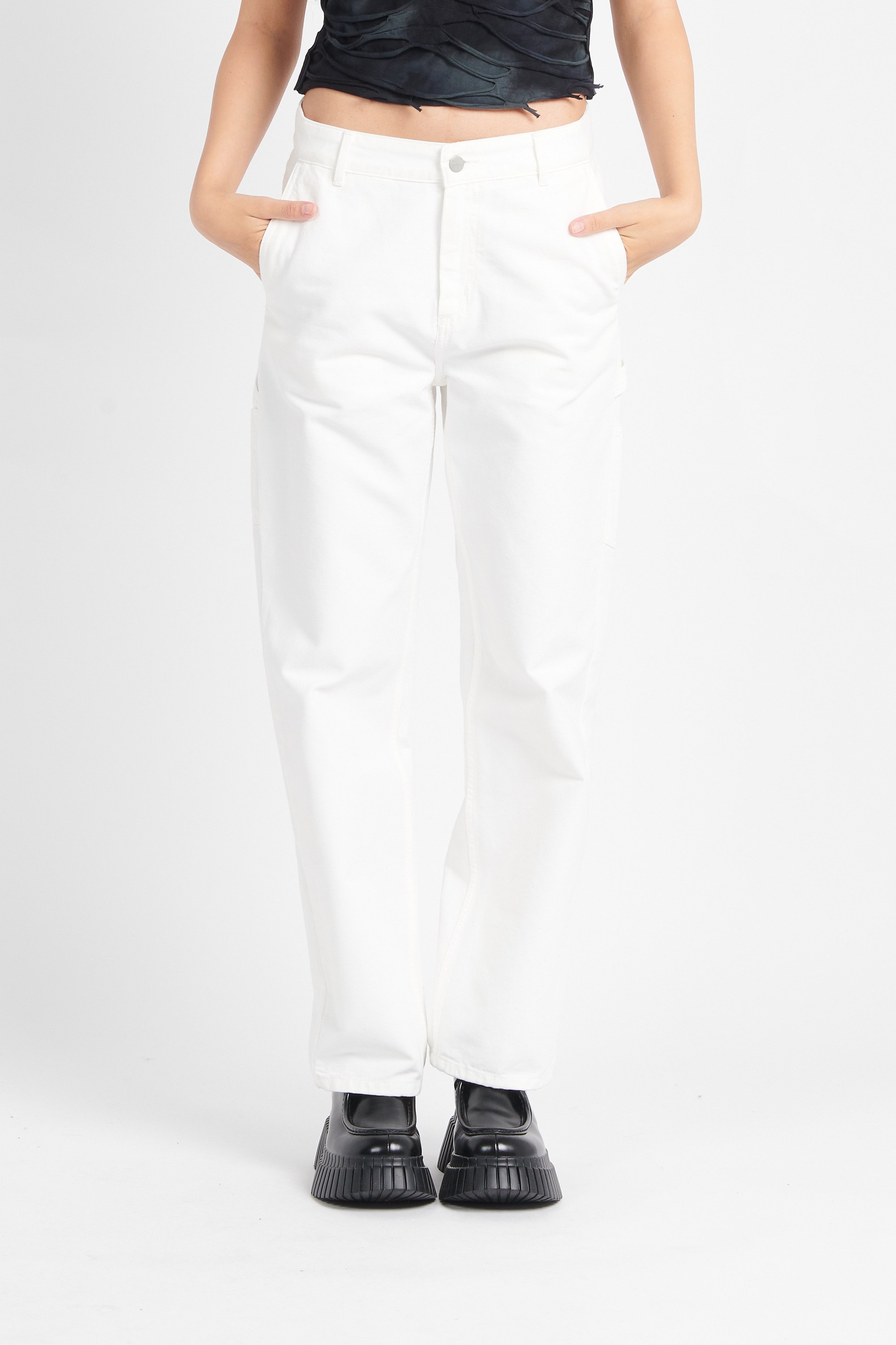 Trousers | White by CARHARTT WIP Trousers White