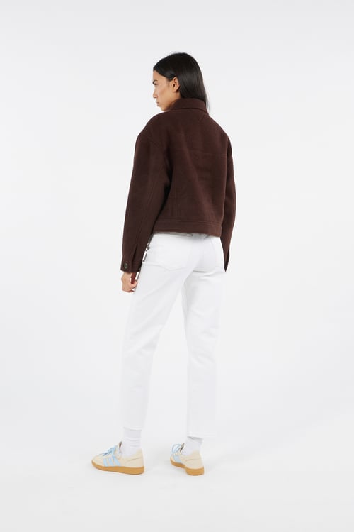 TOMMY JEANS Jacket Brown