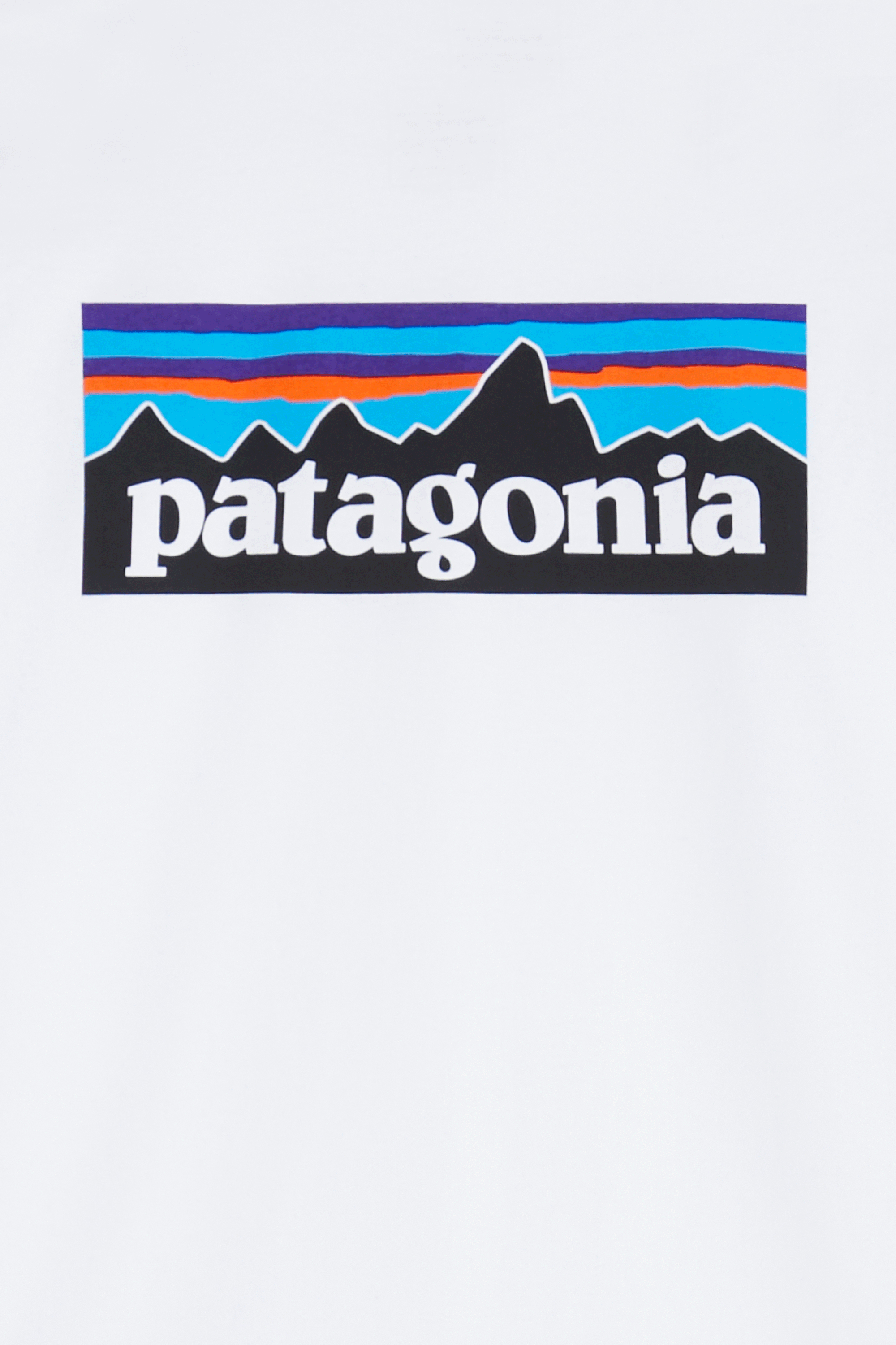 Regular-fit round-neck cotton T-shirt | White PATAGONIA Men