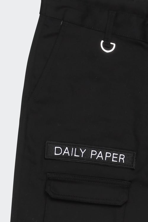 DAILY PAPER Pantalon cargo Noir
