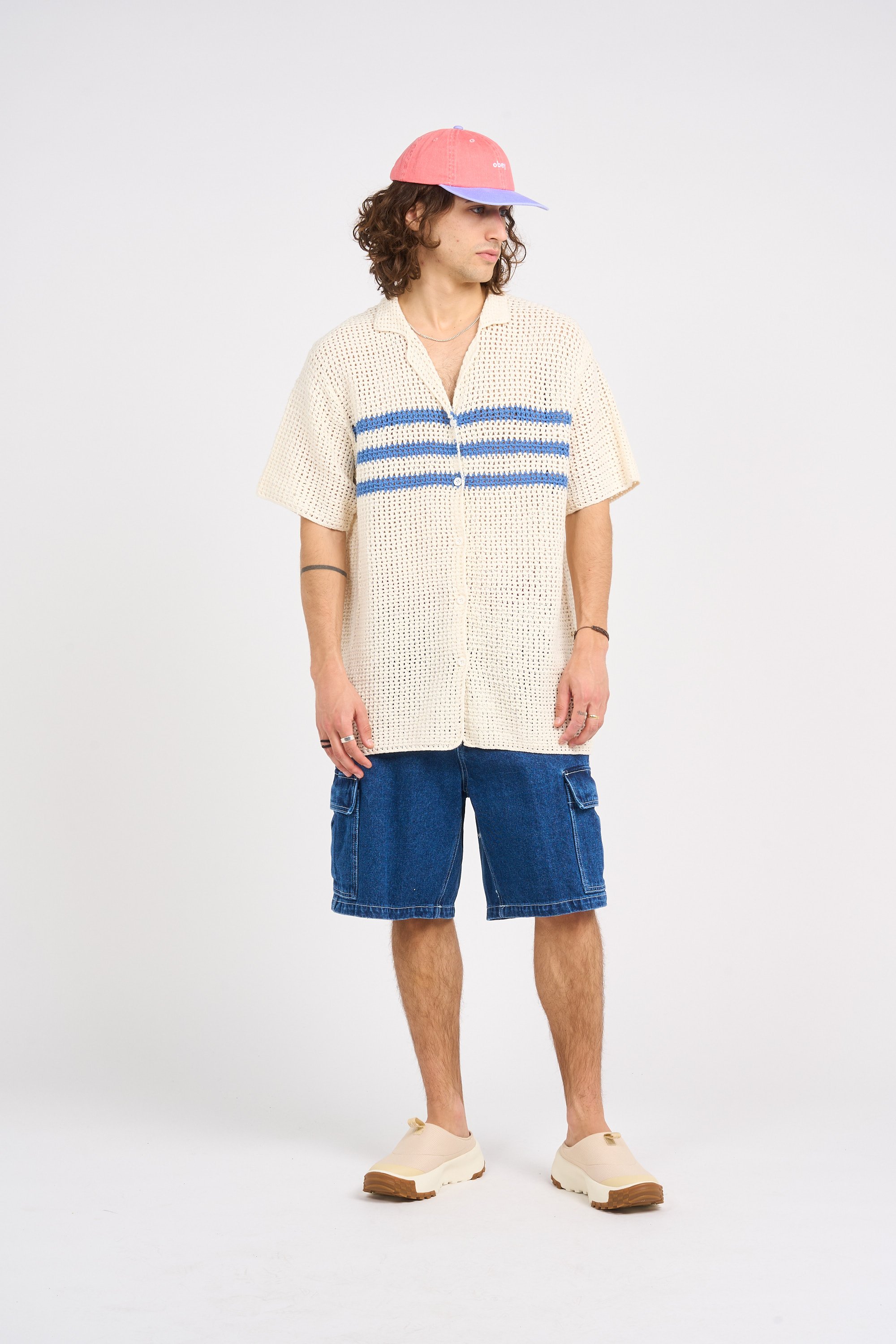 Short cargo OBEY Bleu