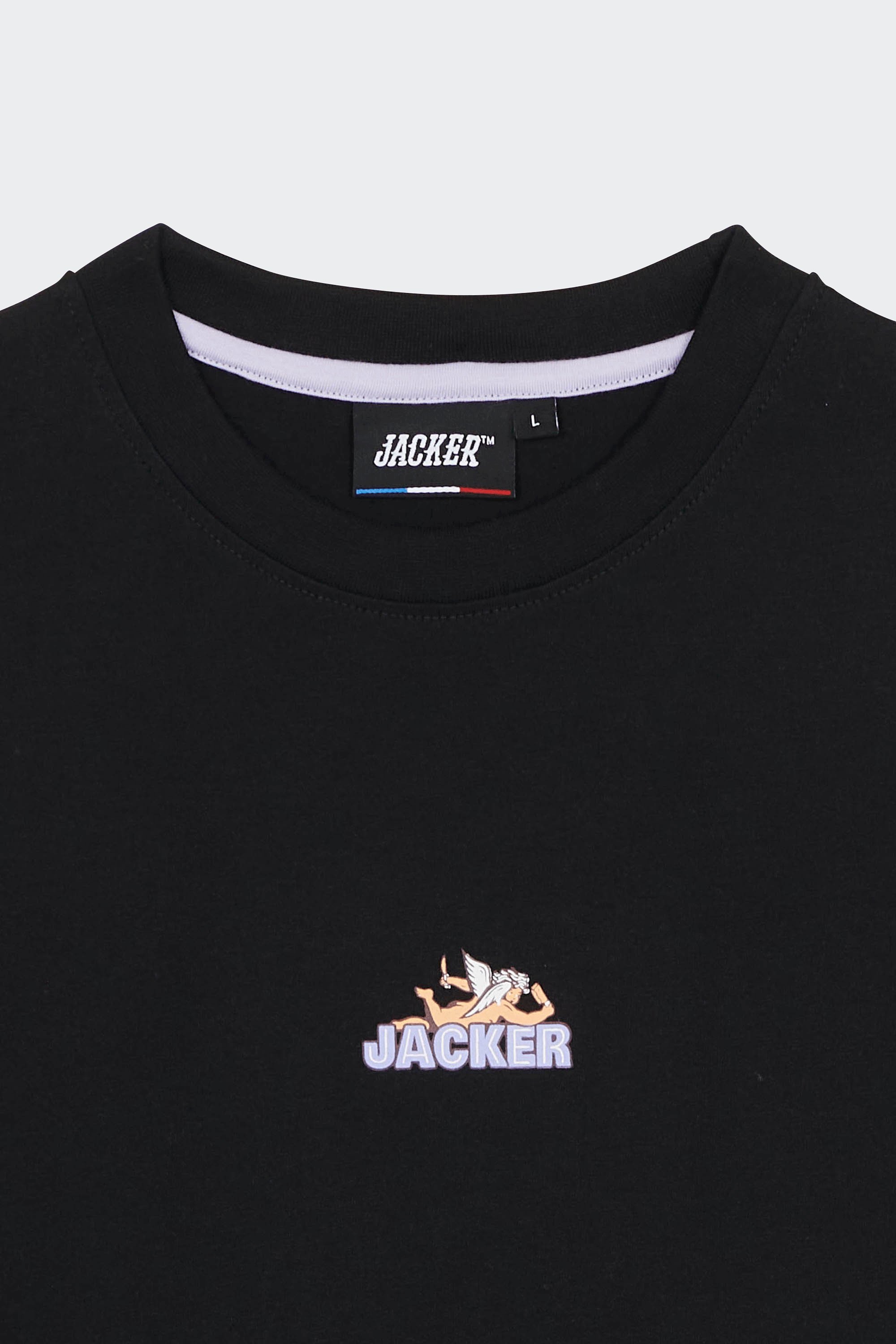 T-shirt | Black by JACKER T-shirt Black