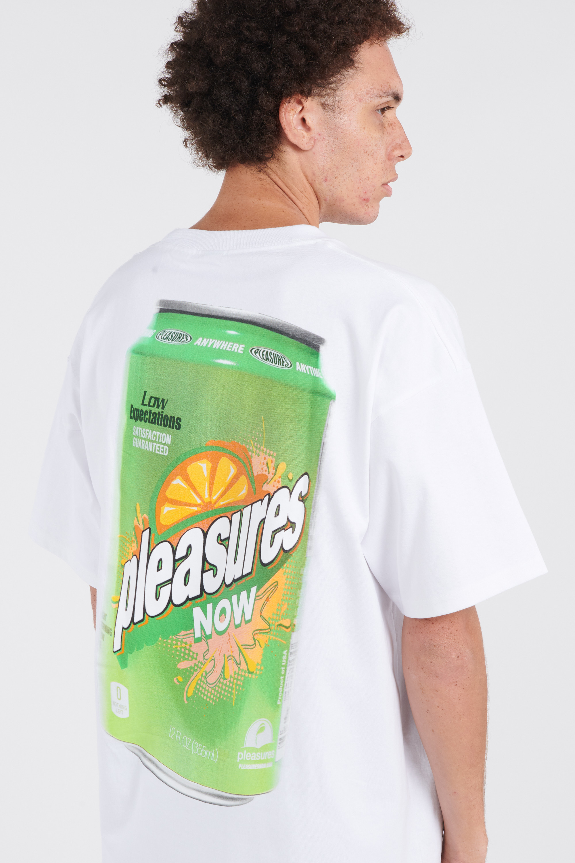 Regular-fit round-neck cotton T-shirt White