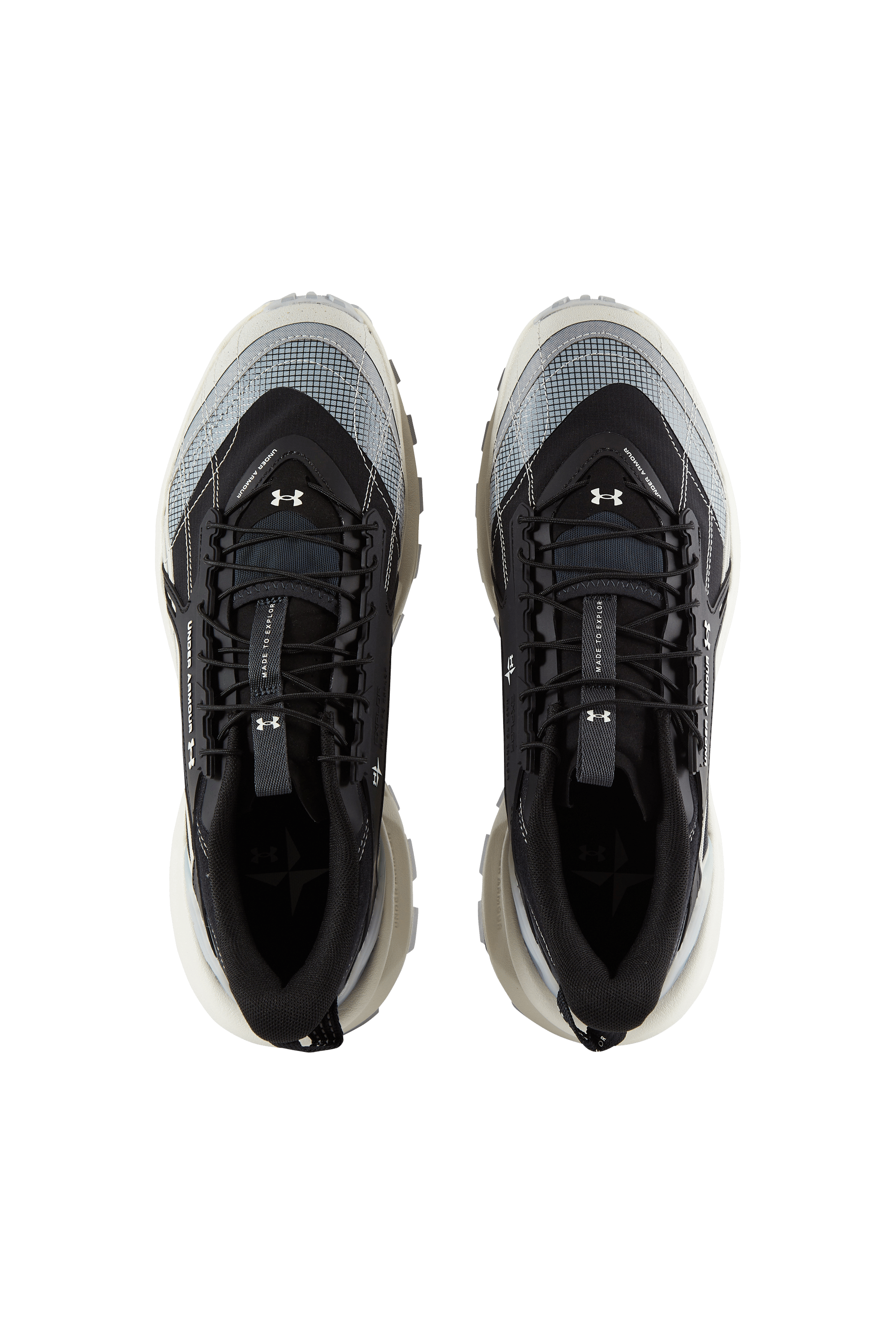 Men?s Storm 96 LO fabric and leather sneakers UNDER ARMOUR White