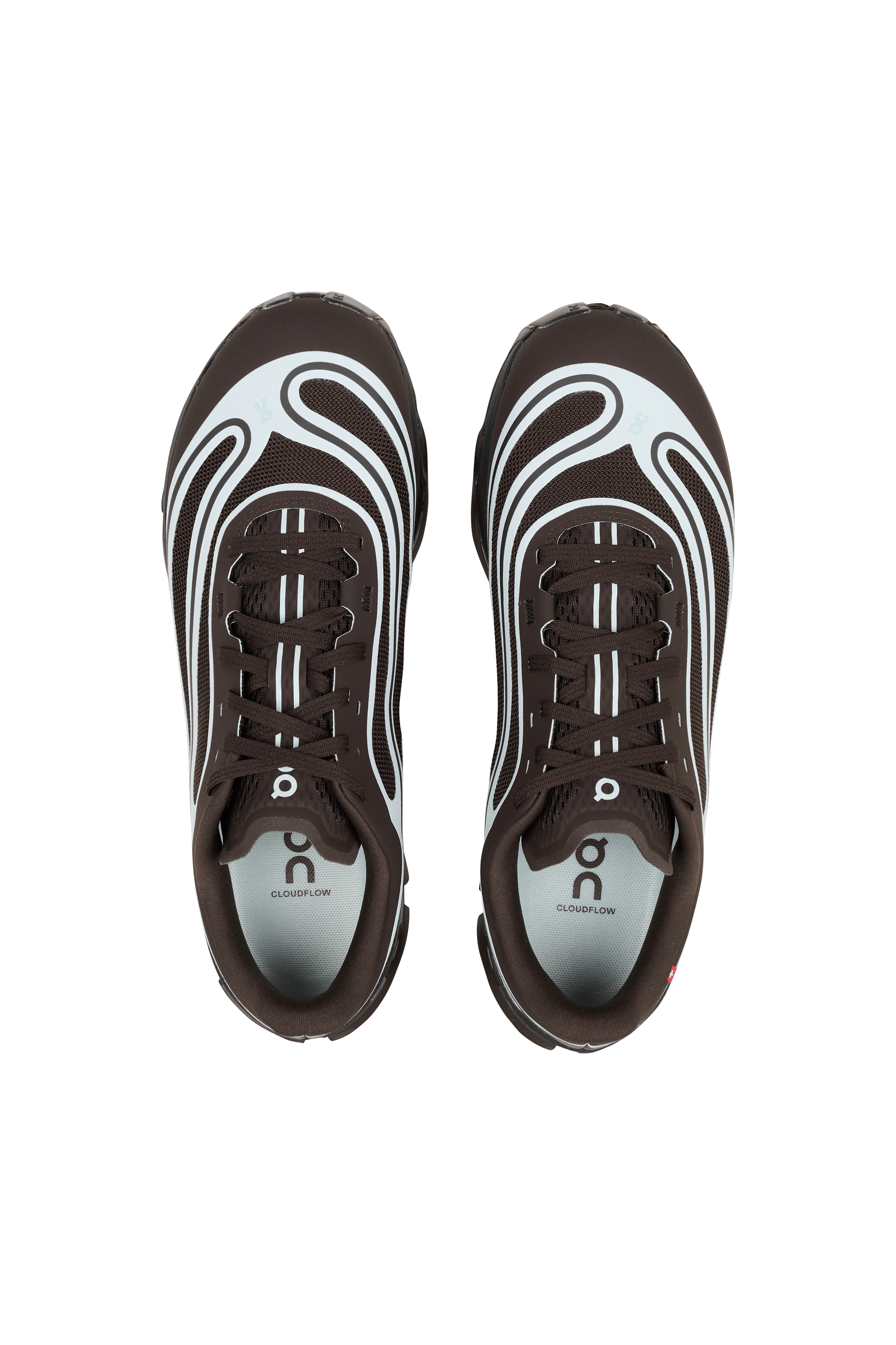 Men?s Storm 96 LO fabric and leather sneakers | Brown ON Men