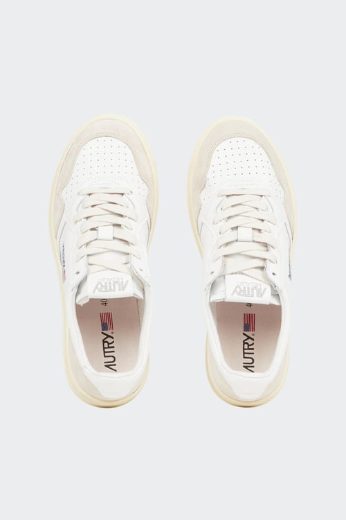 AUTRY Baskets Blanc