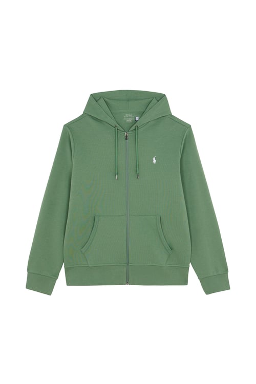POLO RALPH LAUREN Regular-fit zip-up cotton-blend hoodie with Pony Player