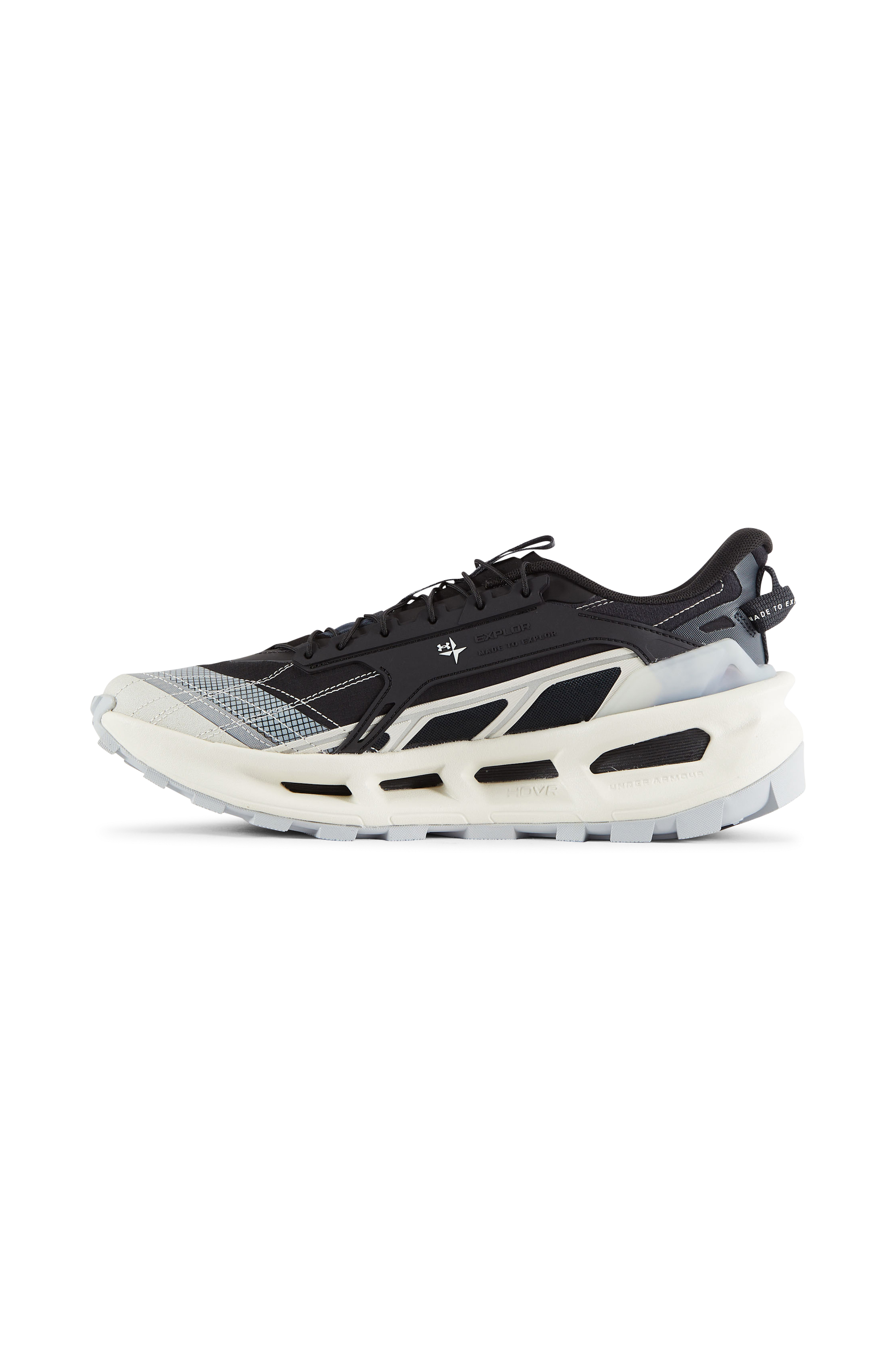 Men?s Storm 96 LO fabric and leather sneakers | White UNDER ARMOUR Men