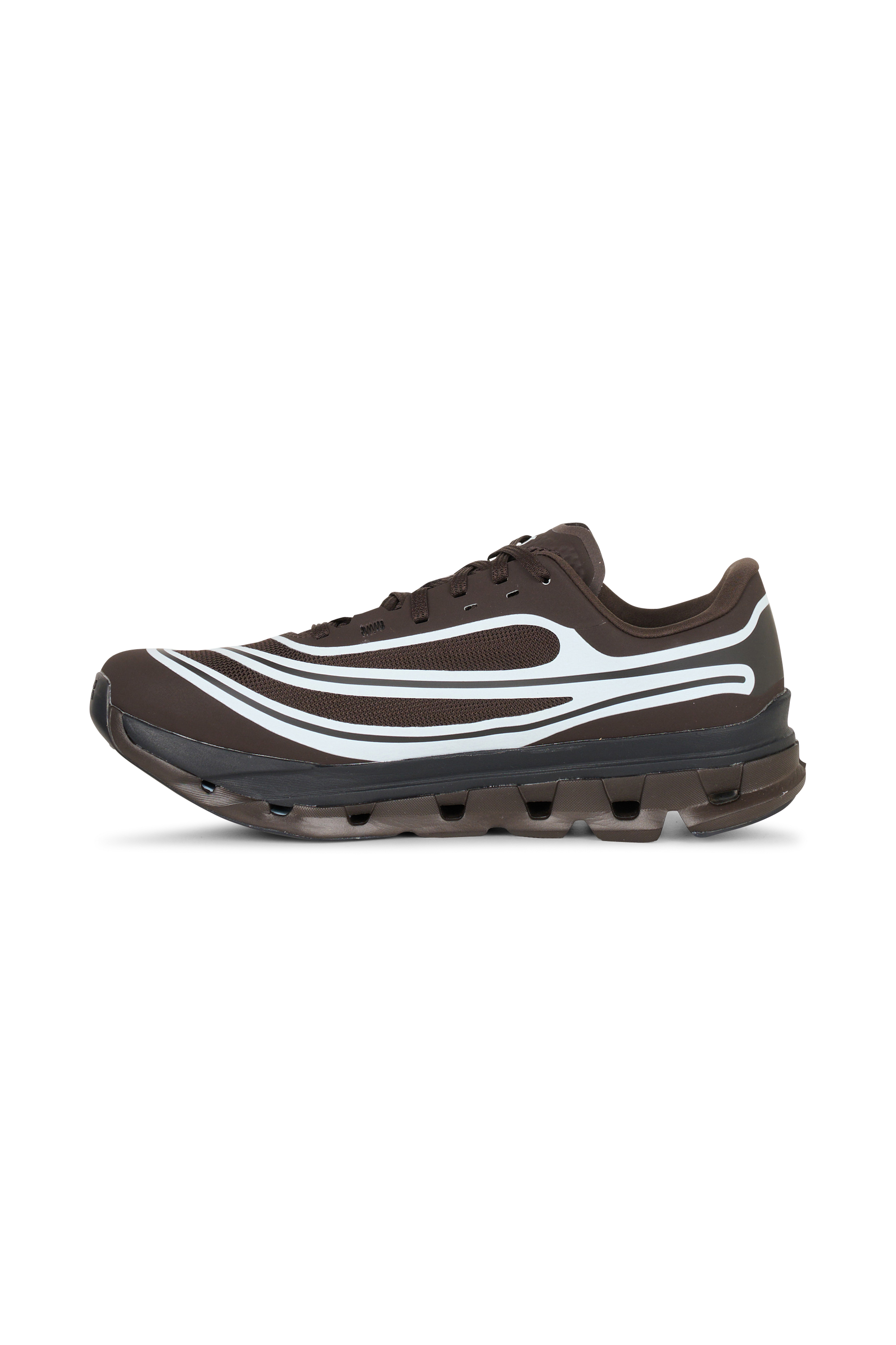 Men?s Storm 96 LO fabric and leather sneakers | Brown ON Men