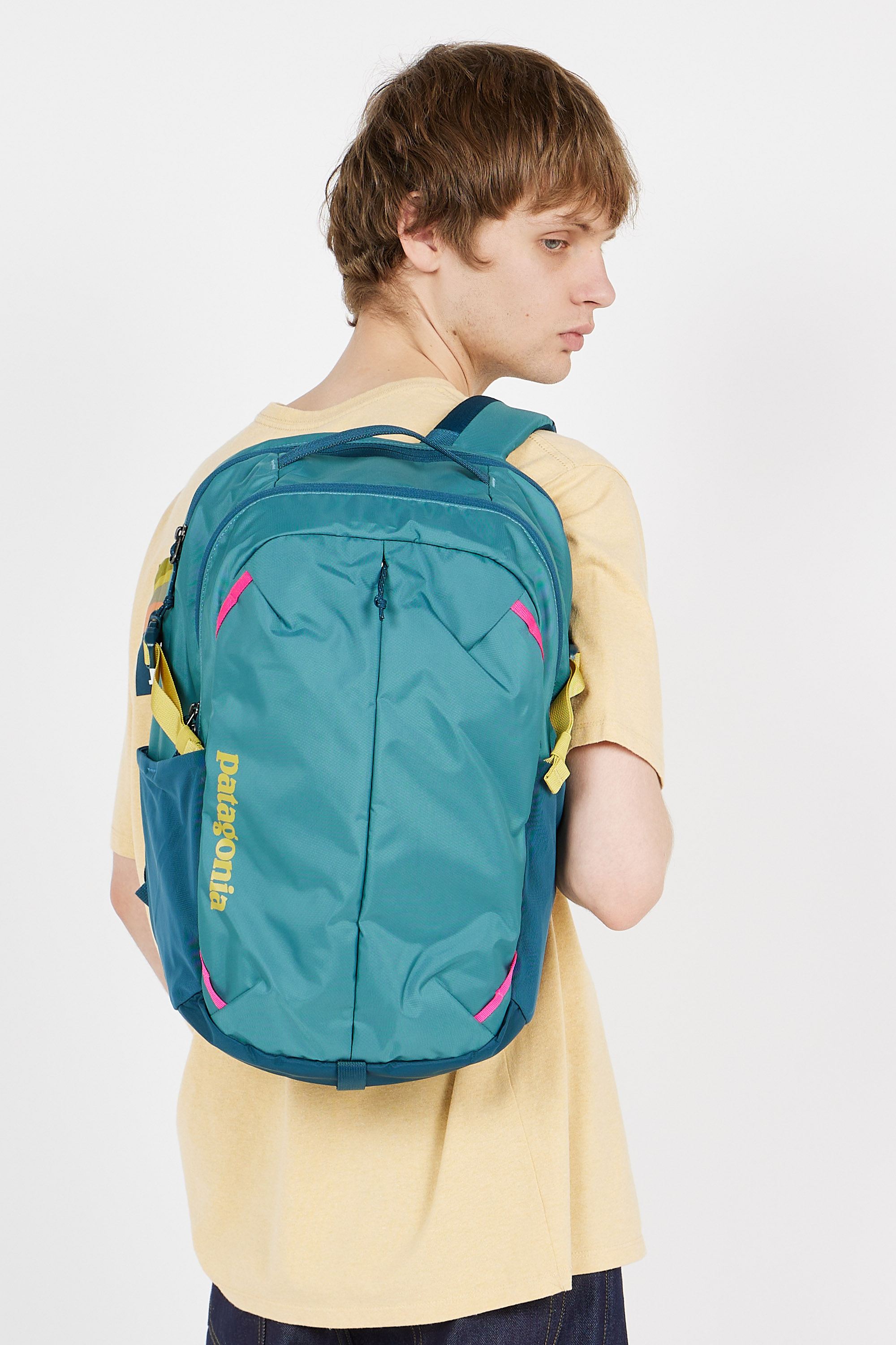 Sac à dos zippé Bleu