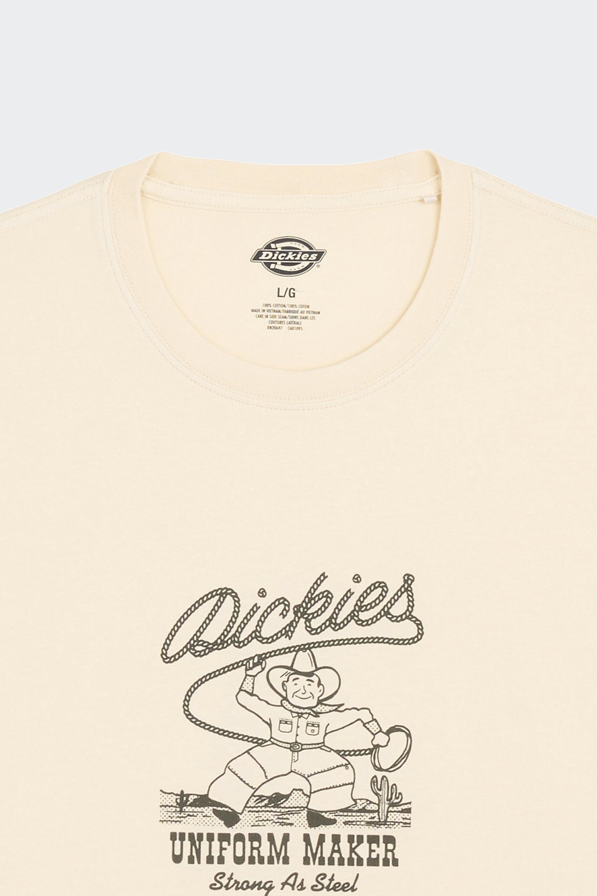 T-shirt | Beige by DICKIES T-shirt Beige