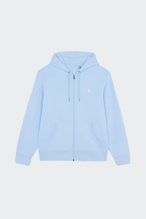 POLO RALPH LAUREN Hoodie zippé Bleu