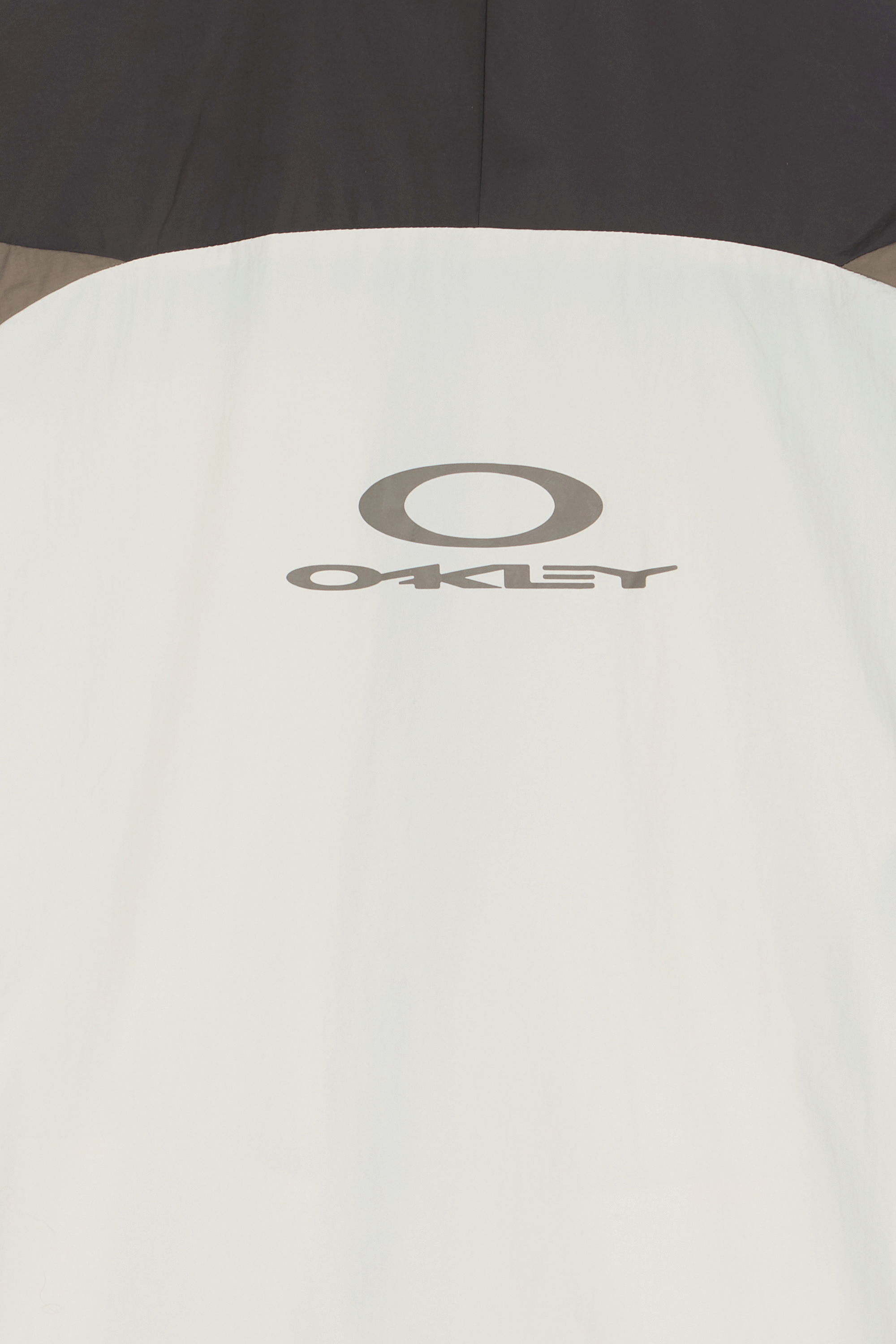 Oversized high-neck jacket Beige