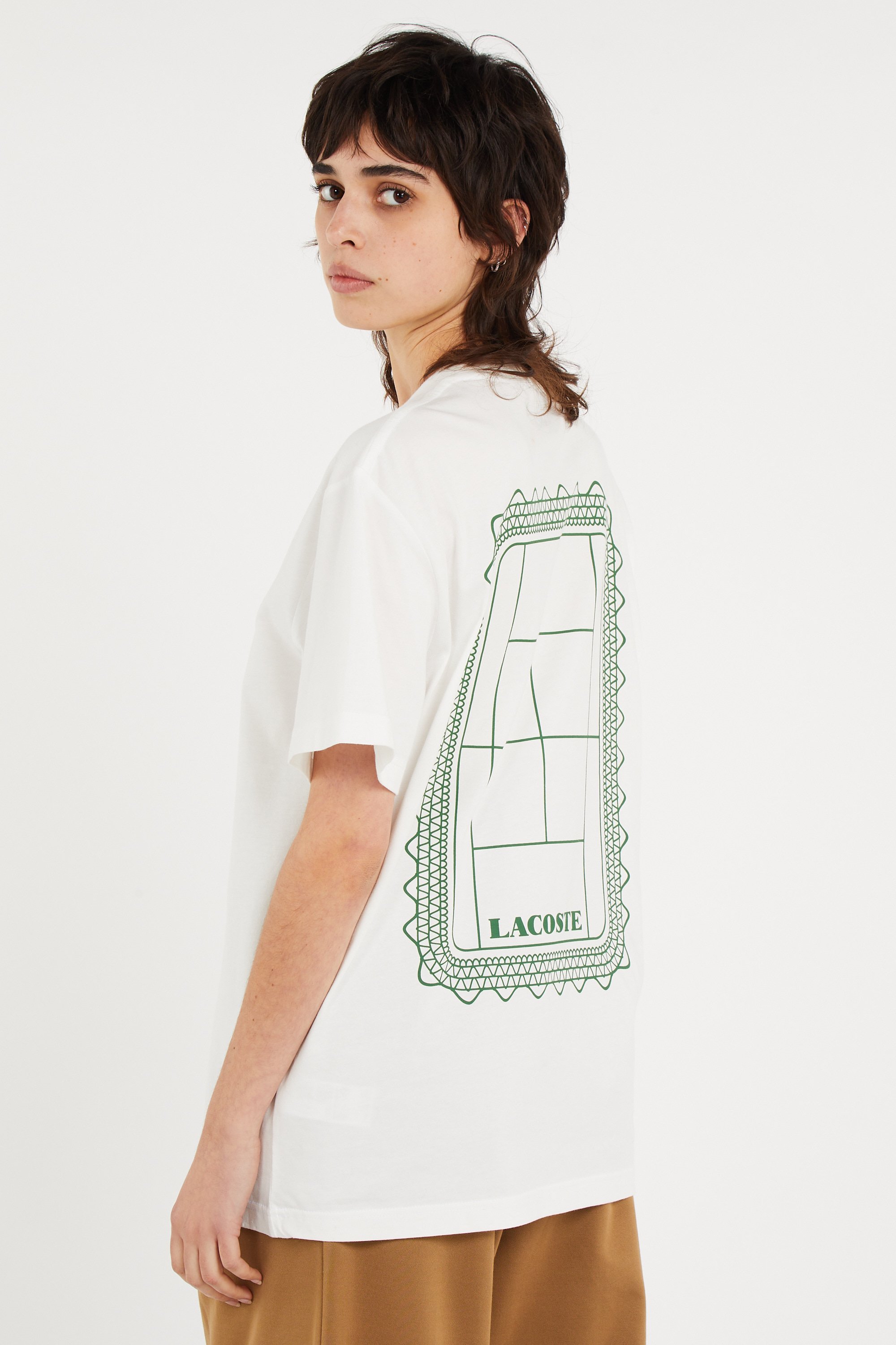 T-shirt  | Blanc LACOSTE Femme