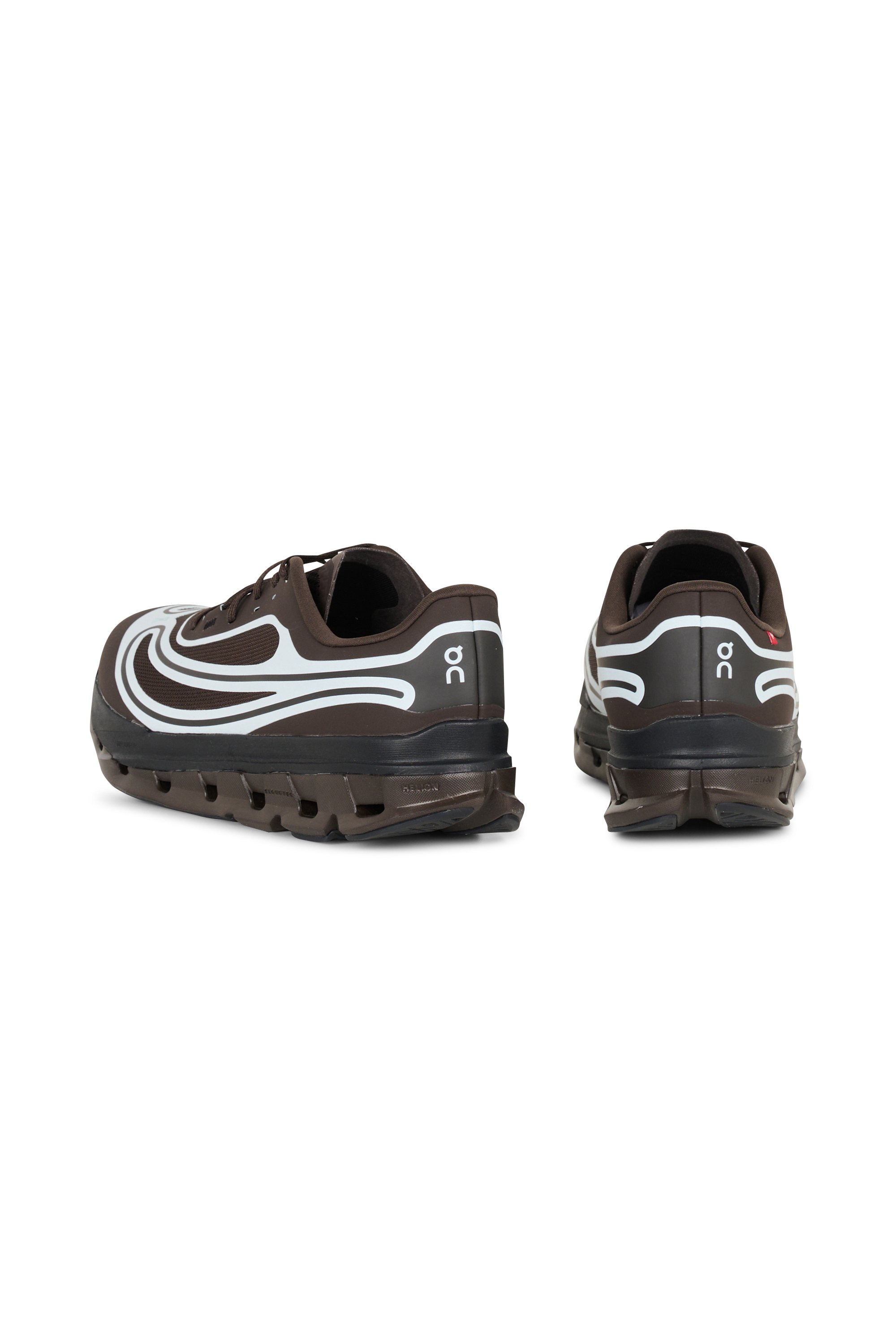 Men?s Storm 96 LO fabric and leather sneakers | Brown ON Men
