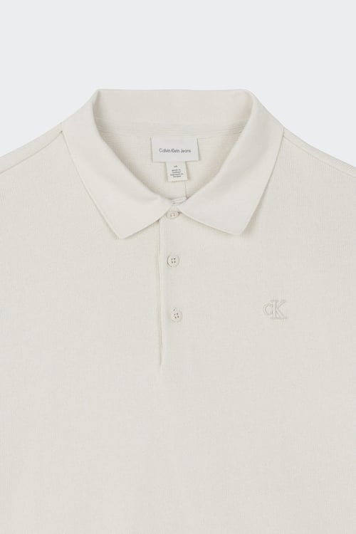 CALVIN KLEIN Polo Blanc
