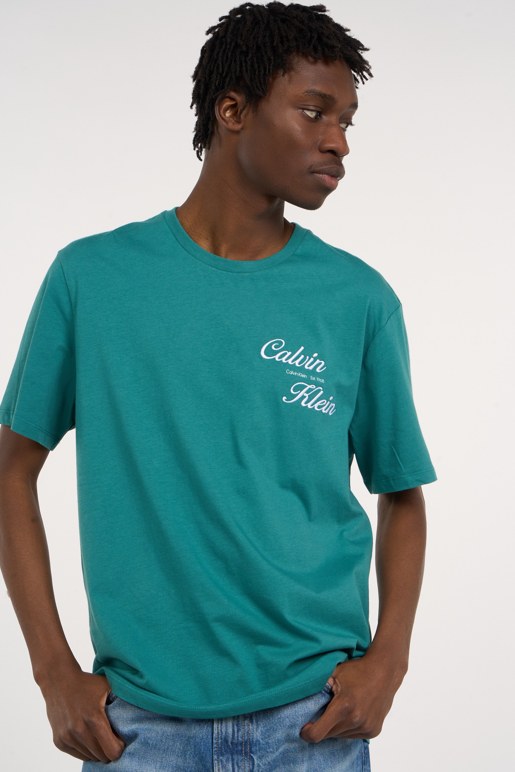 T-shirt | Vert CALVIN KLEIN Homme