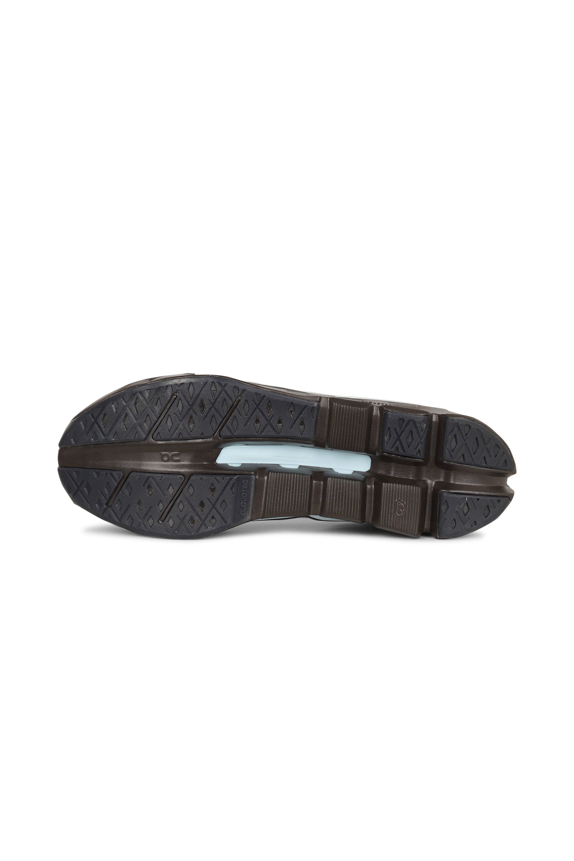 Men?s Storm 96 LO fabric and leather sneakers | Brown ON Men