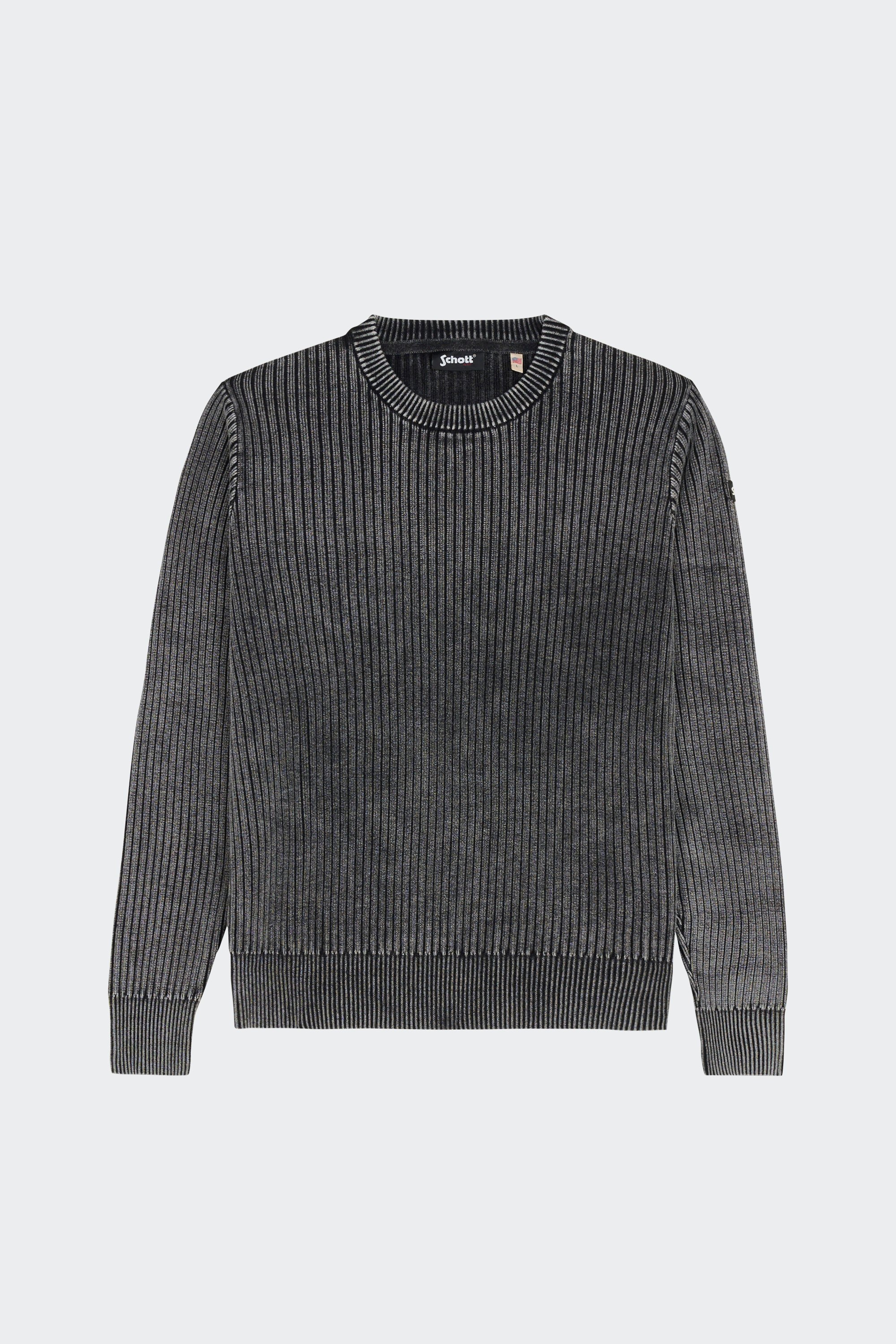 Sweater | Black by SCHOTT Sweater Black