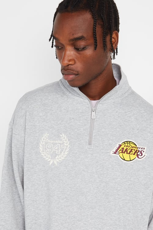 NEW ERA sweatshirt Grey