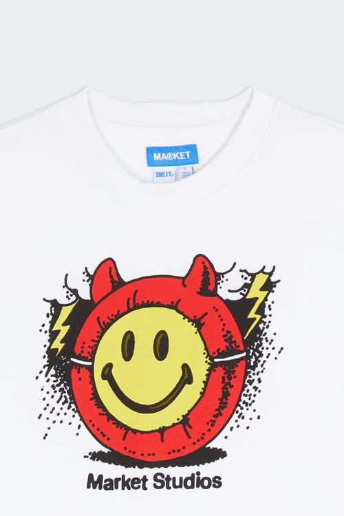 MARKET T-shirt  Blanc