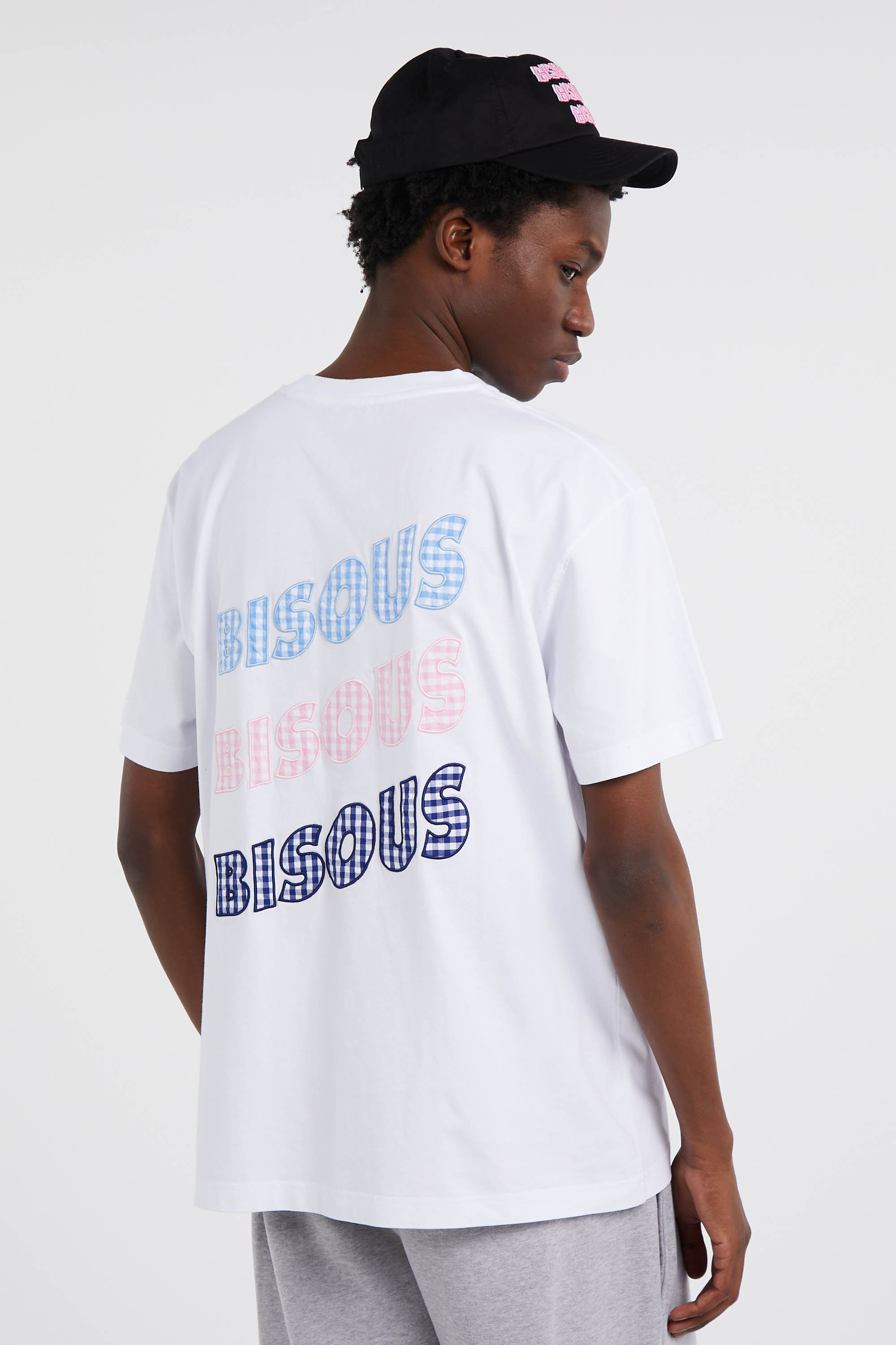 Regular-fit round-neck cotton T-shirt White