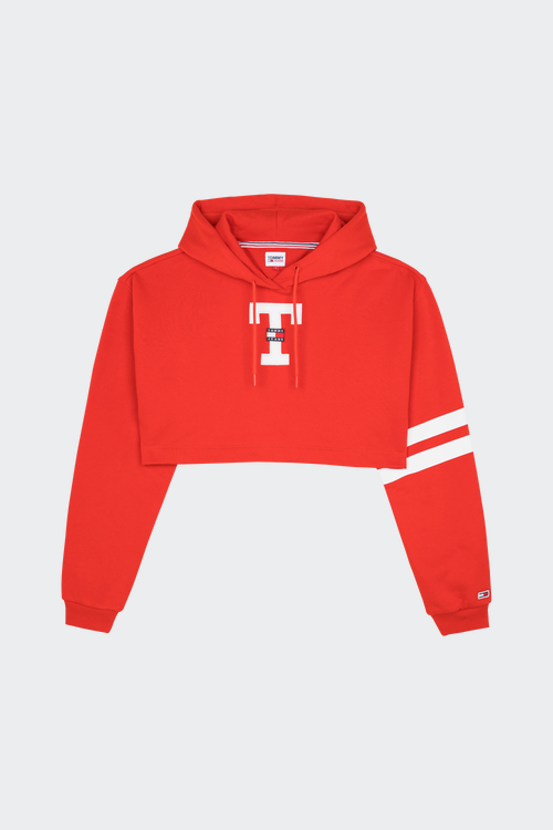 TOMMY JEANS Hoodie Rouge
