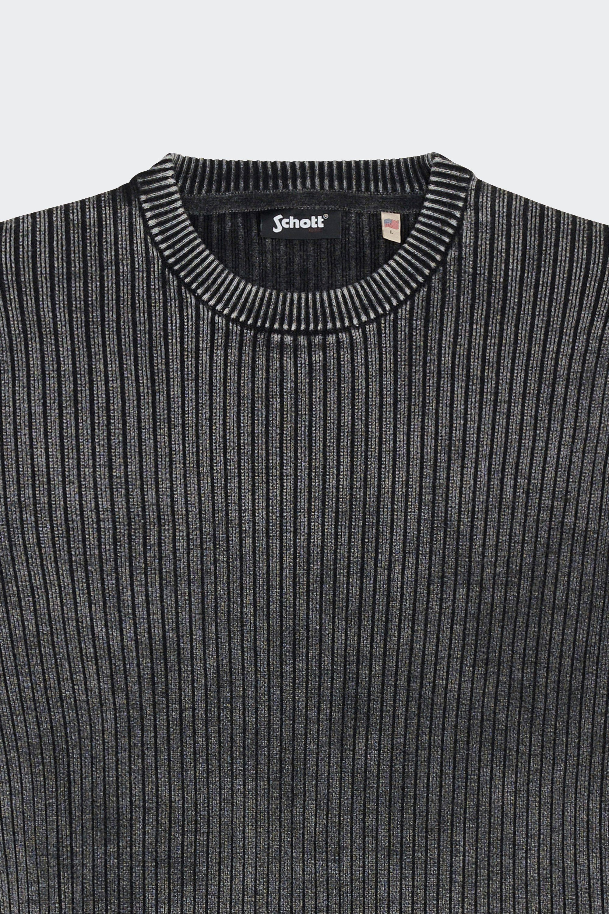 Sweater | Black by SCHOTT Sweater Black