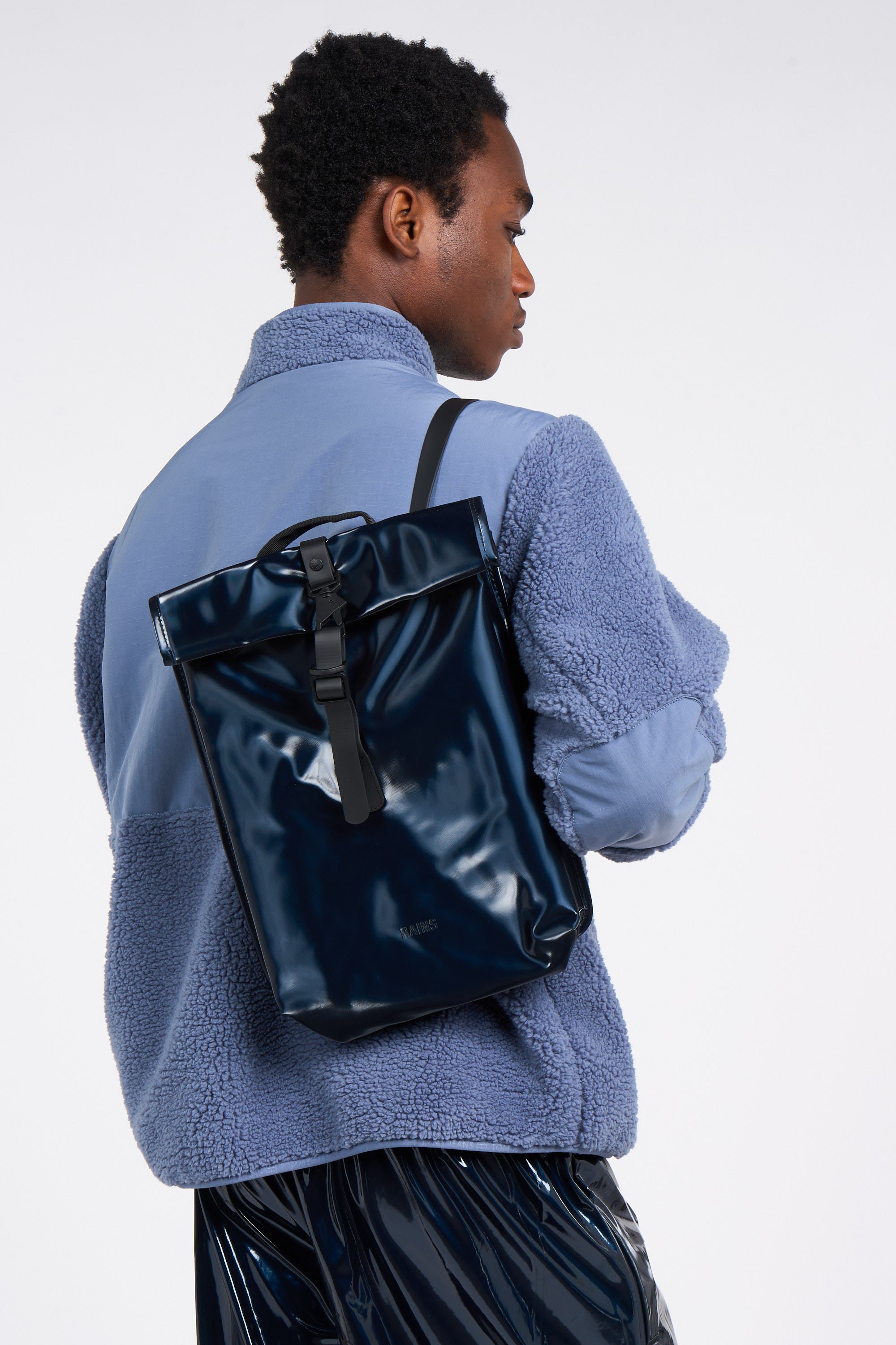 Sac à dos  | Bleu by RAINS Sac à dos  Bleu