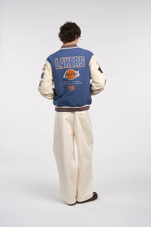 NEW ERA Bomber jacket Blue