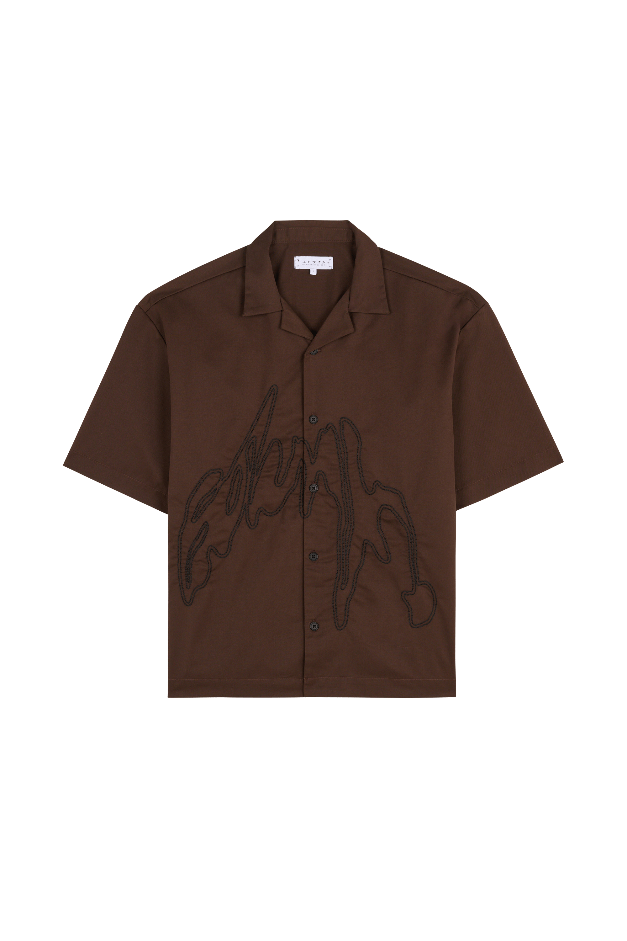 Chemise EDWIN Marron