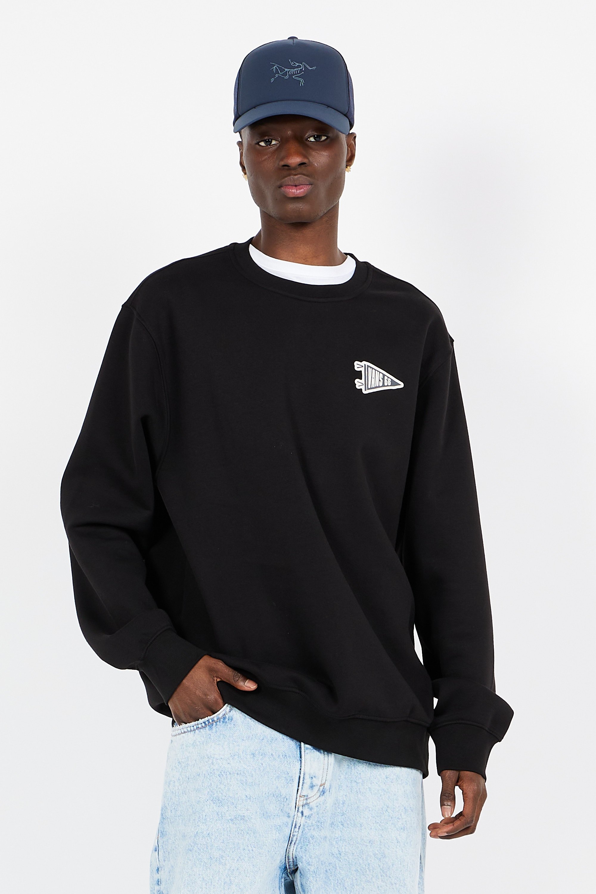 Sweatshirt | Black by VANS Sweatshirt Black