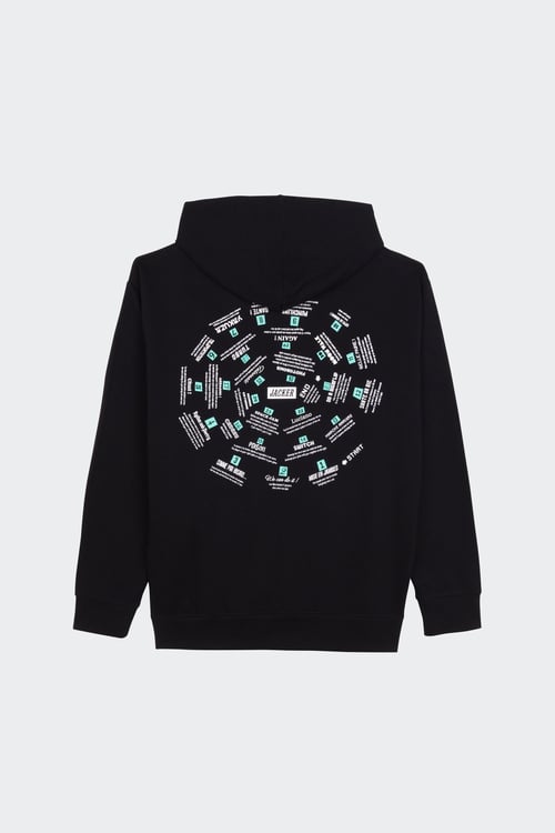 JACKER Hoodie Noir
