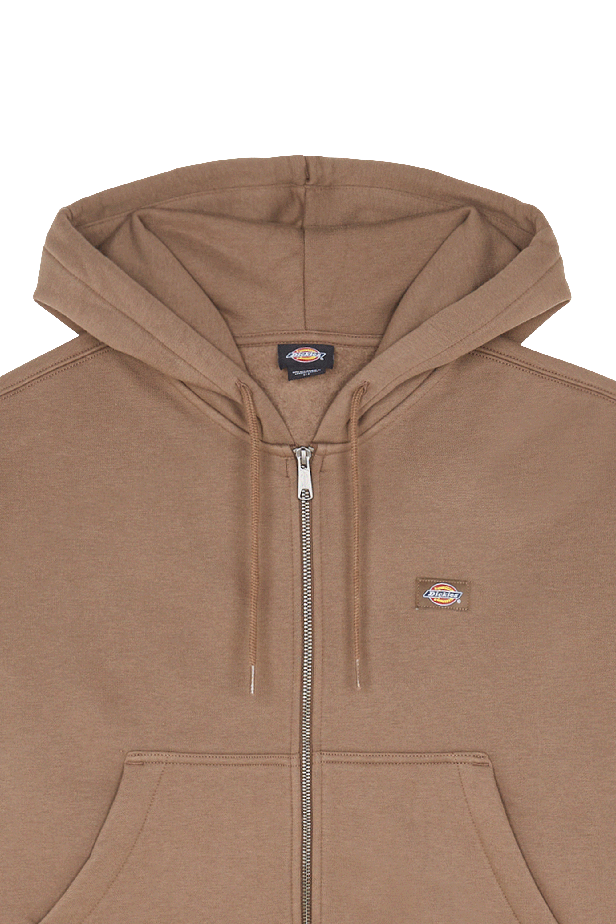 Zip-up hoodie Brown