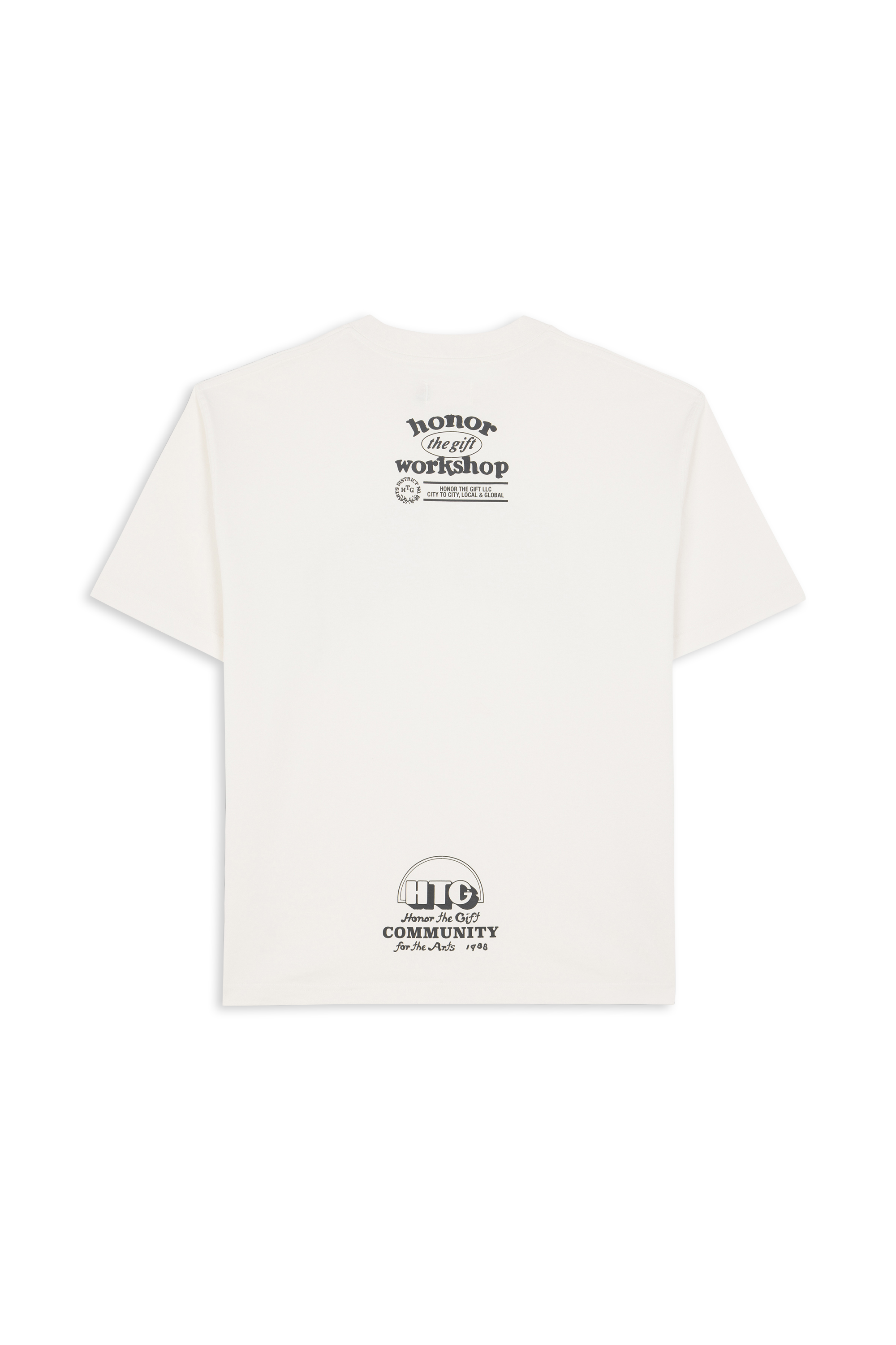 Regular-fit round-neck cotton T-shirt White