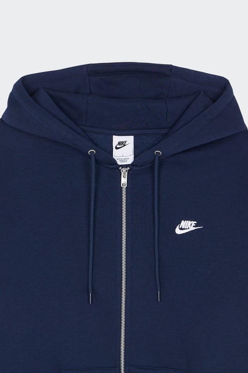 NIKE Hoodie zippé Bleu