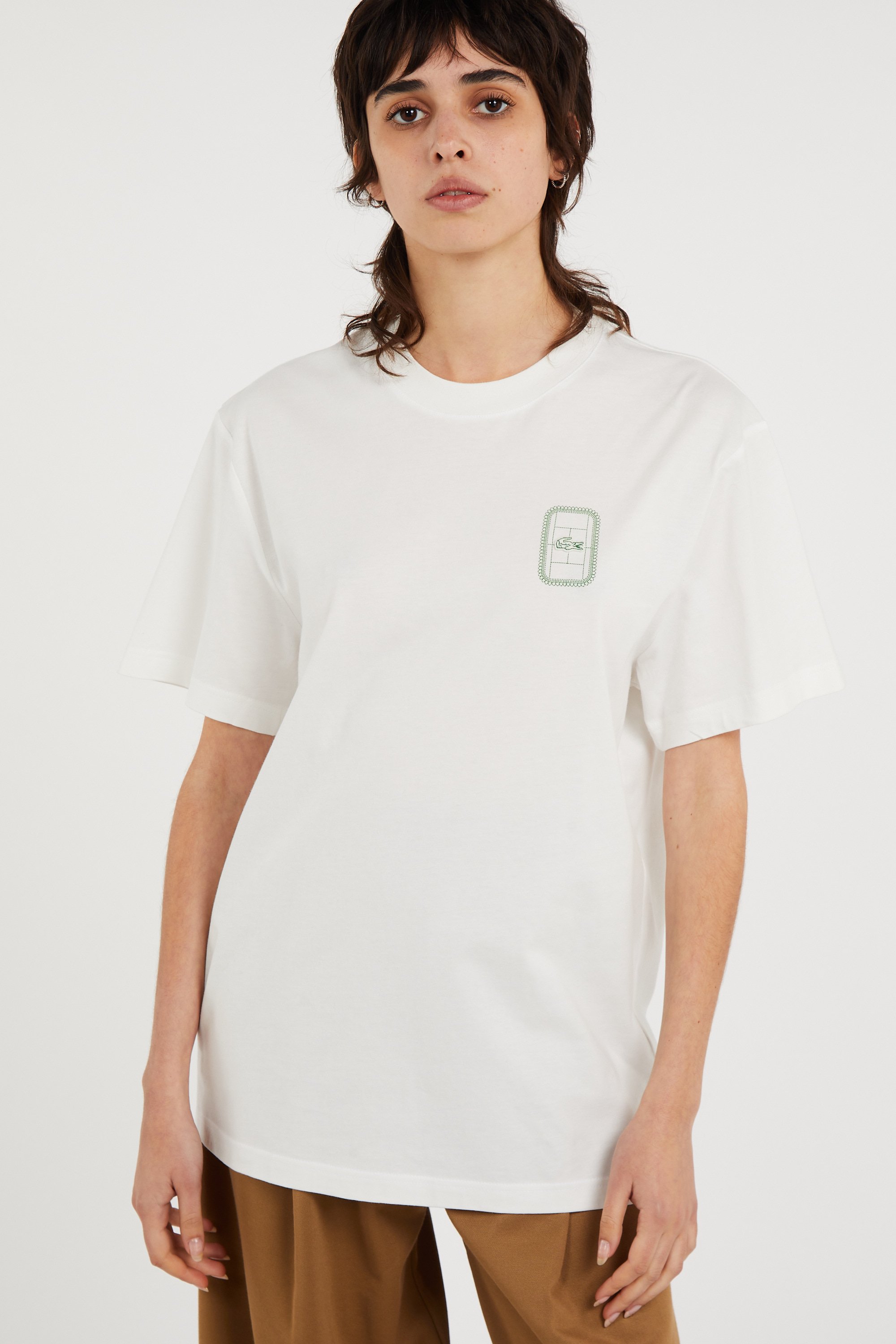 T-shirt  | Blanc LACOSTE Femme