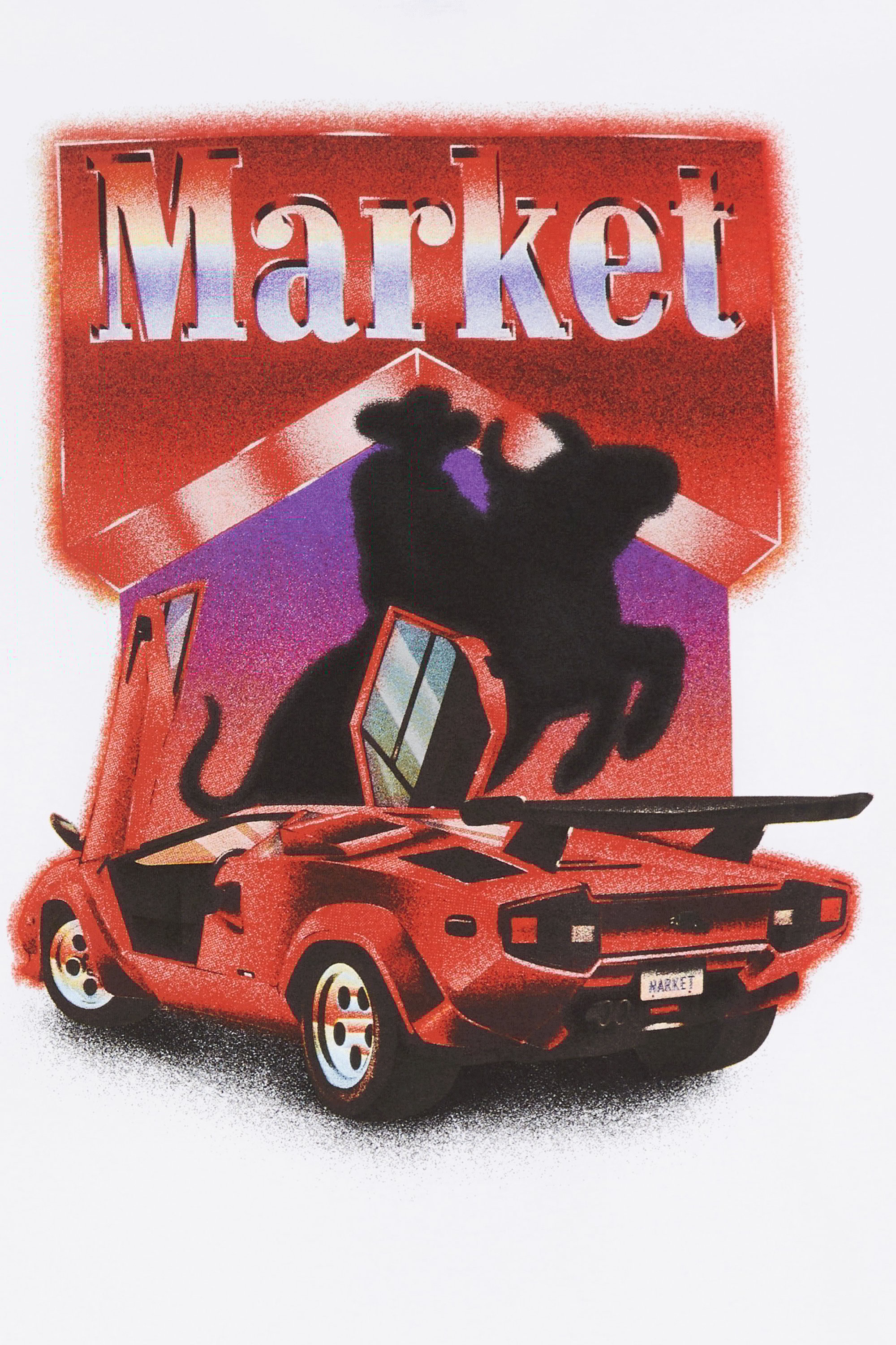 T-shirt | White by MARKET T-shirt White