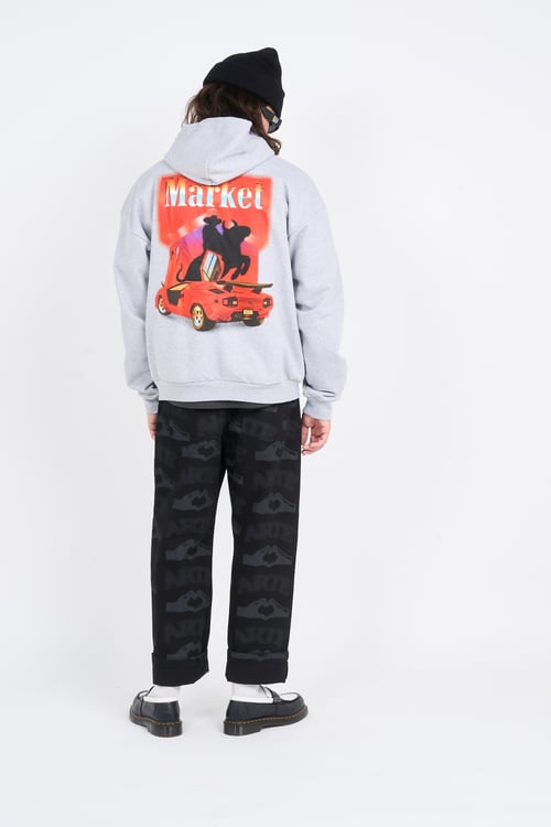 MARKET Hoodie Gris