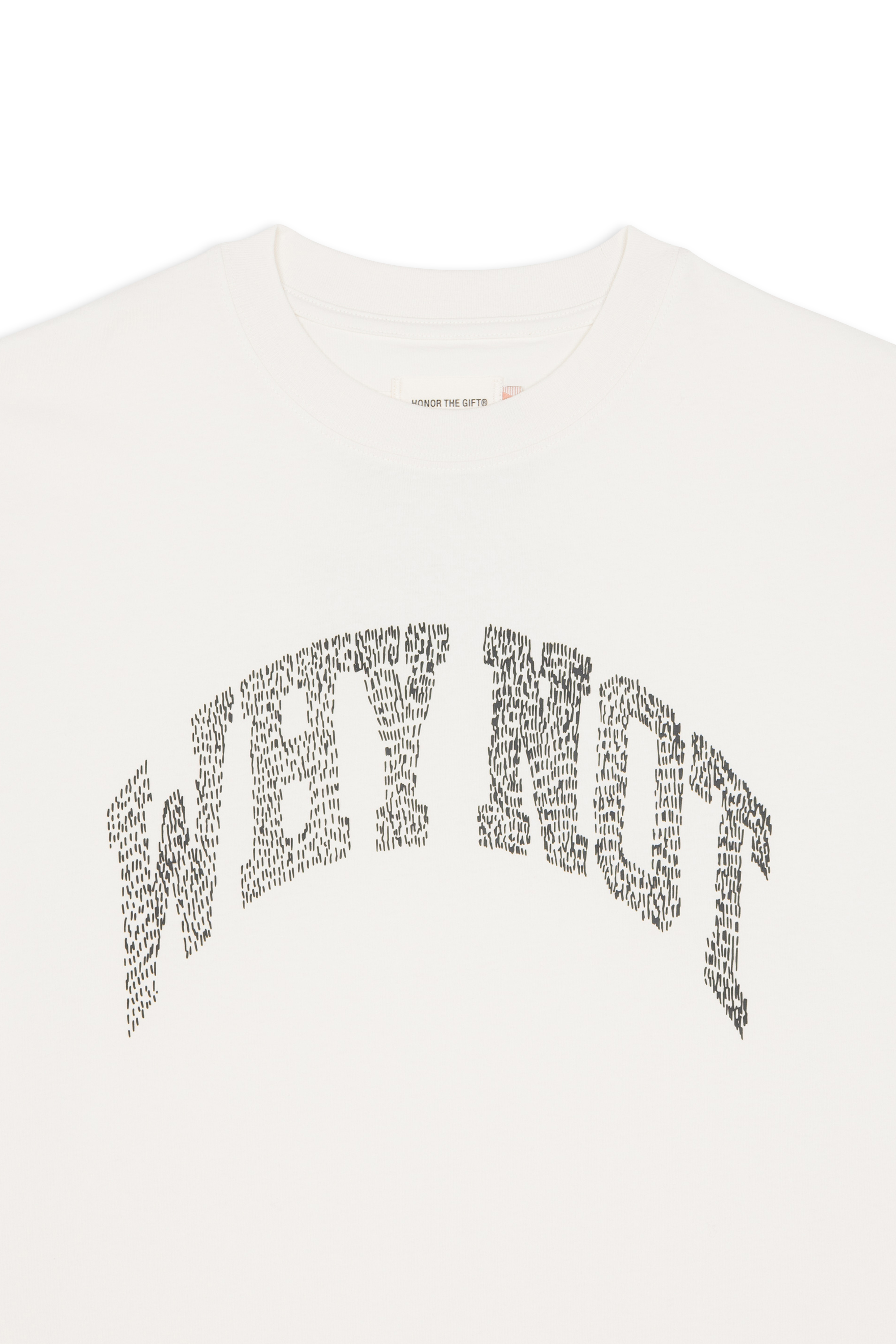 Regular-fit round-neck cotton T-shirt White