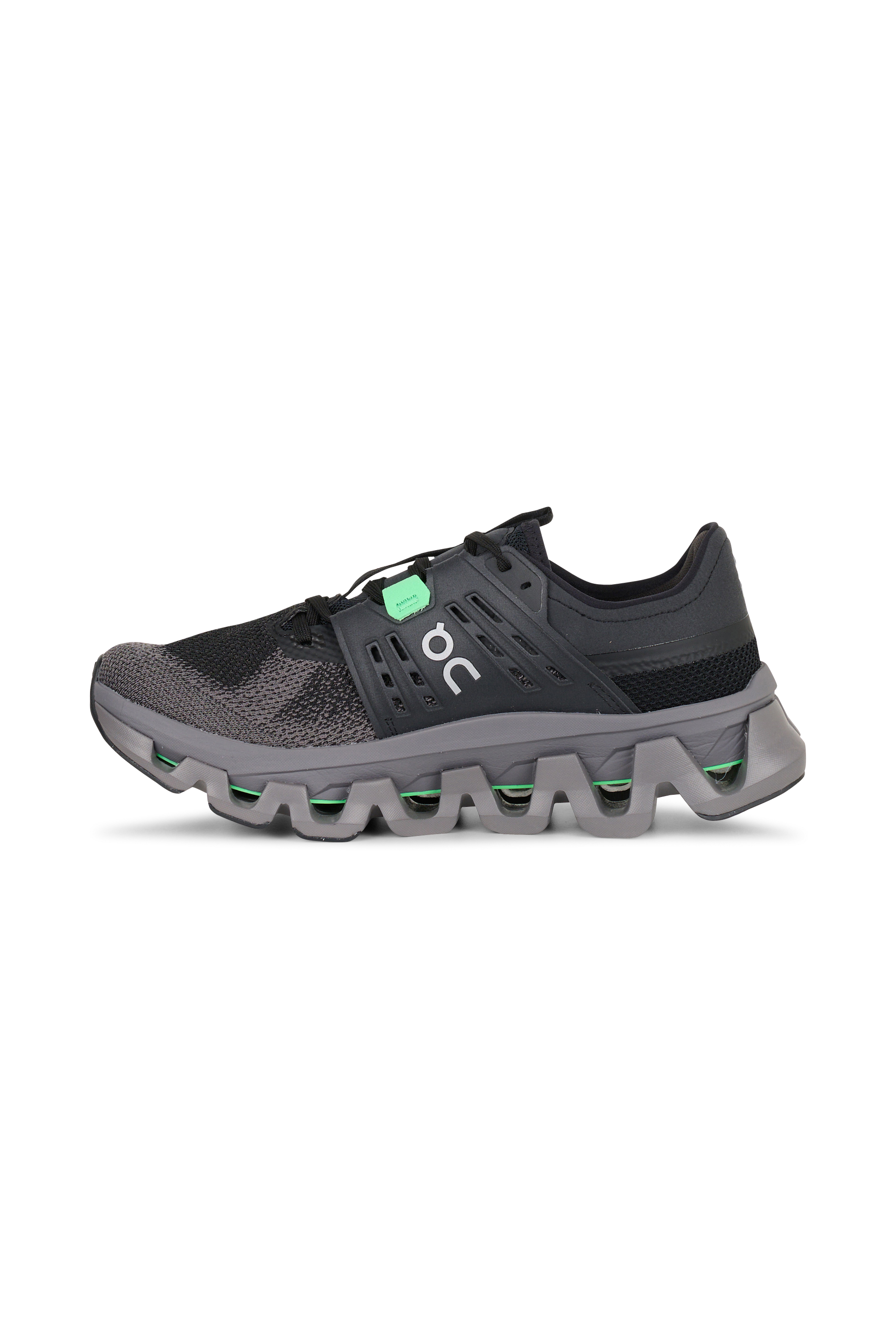 Men?s Storm 96 LO fabric and leather sneakers | Black ON Men