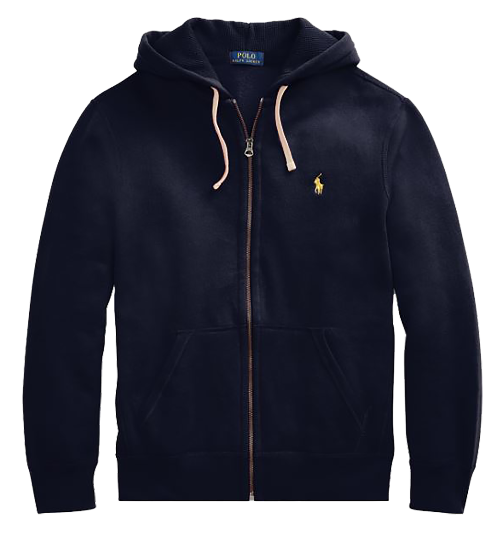 Hoodie zippé Bleu