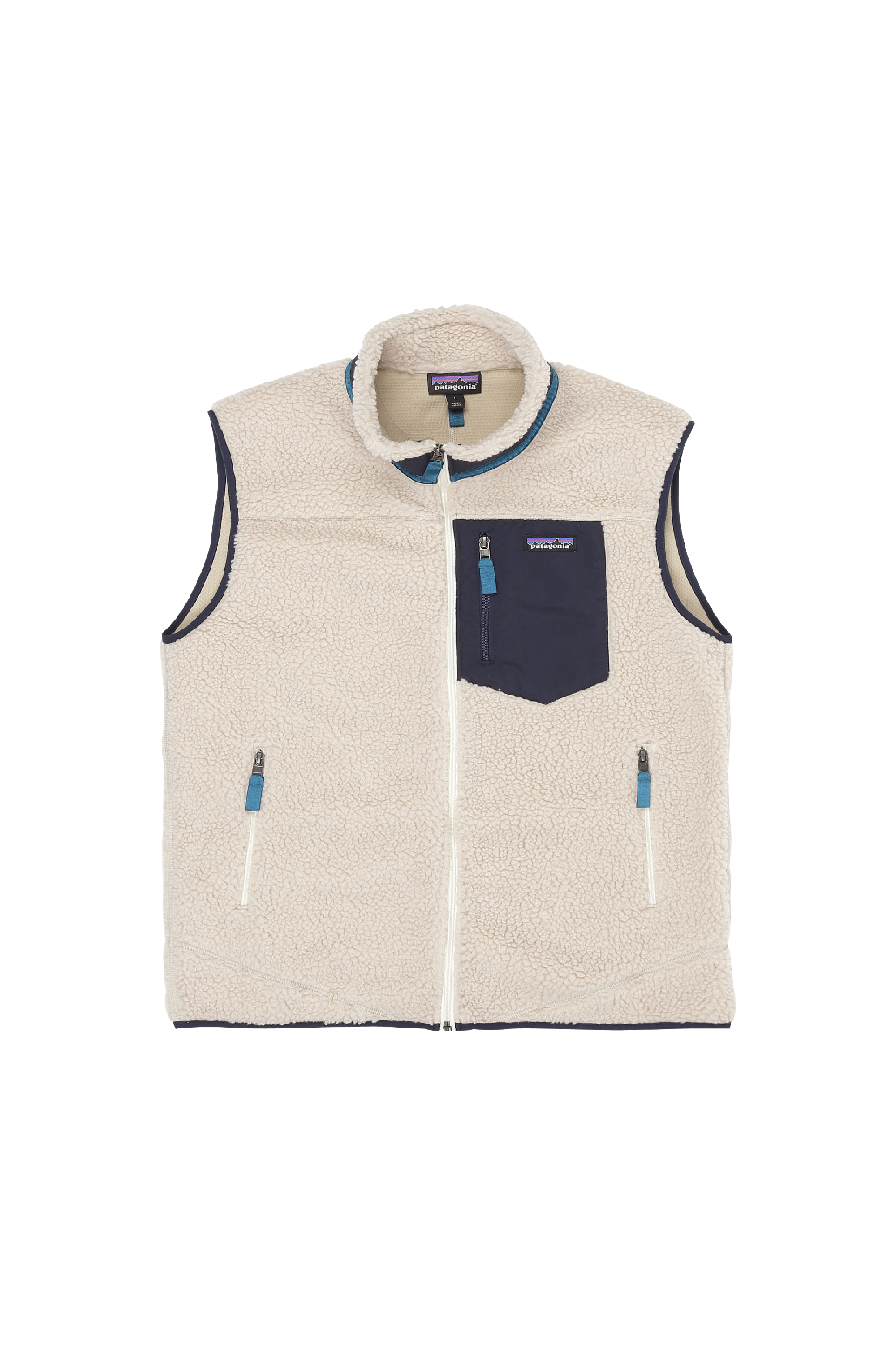 Gilet sans manches en sherpa Beige