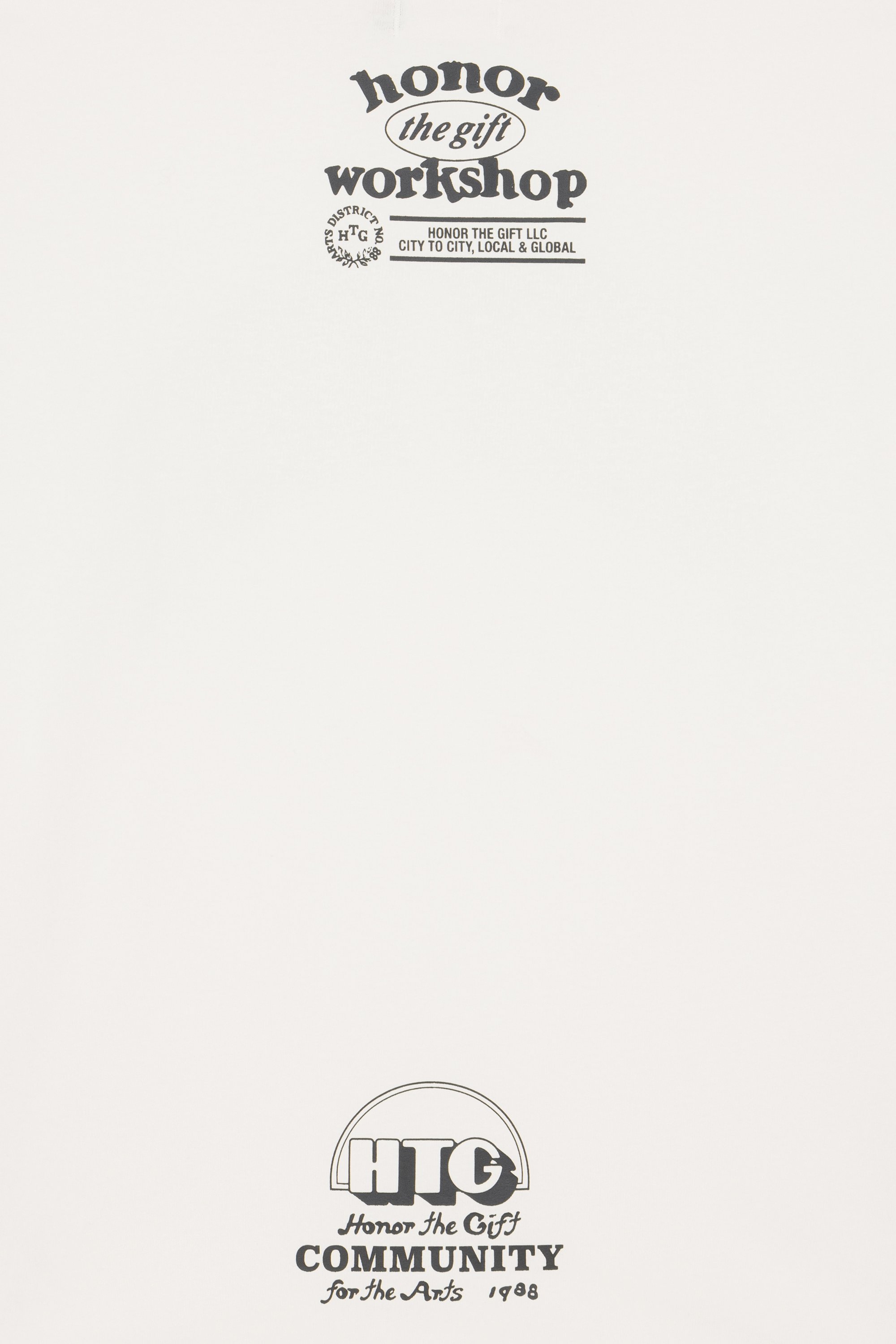 T-shirt | Blanc by HONOR THE GIFT T-shirt Blanc