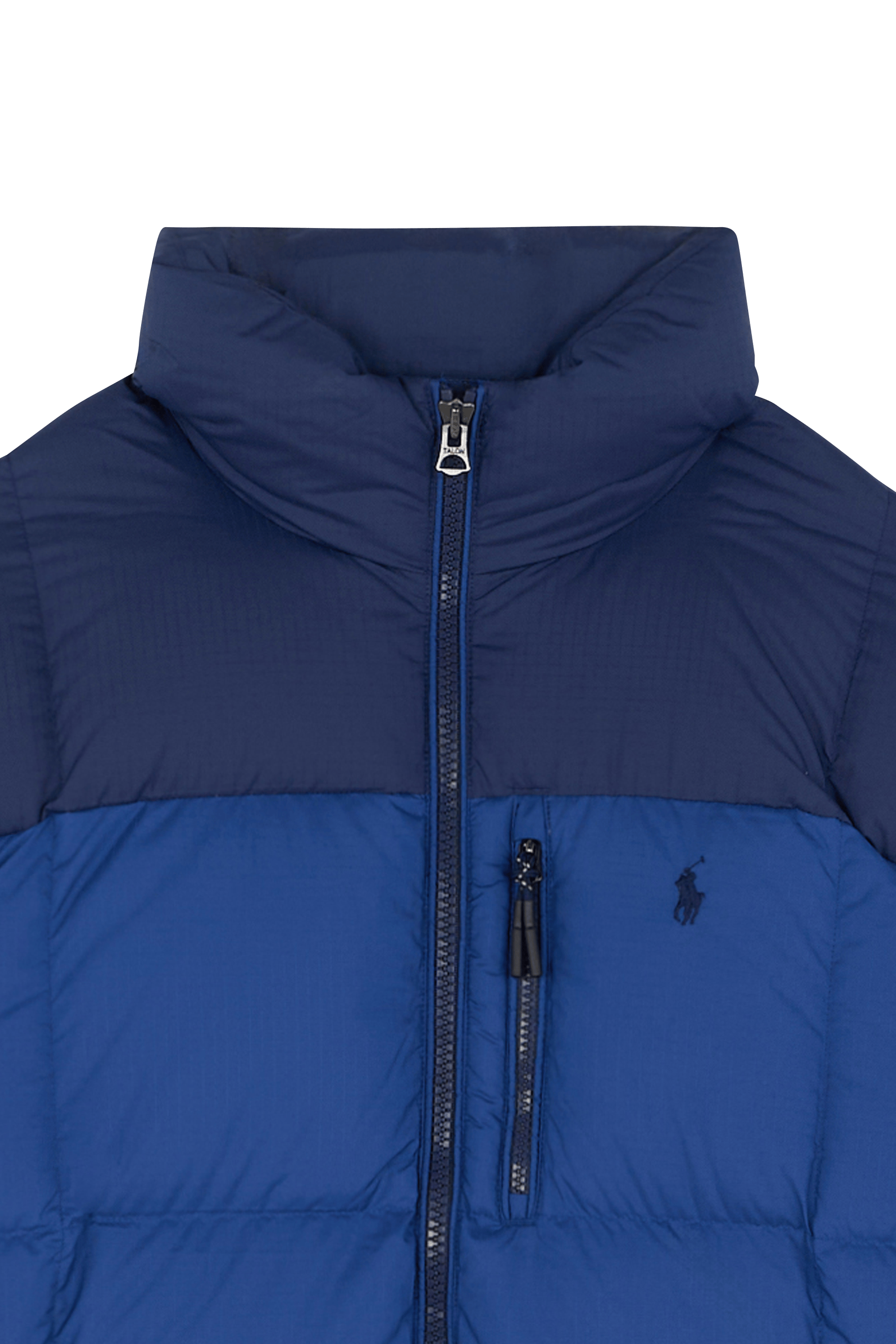 Lightweight quilted padded jacket with high neck Multicolored