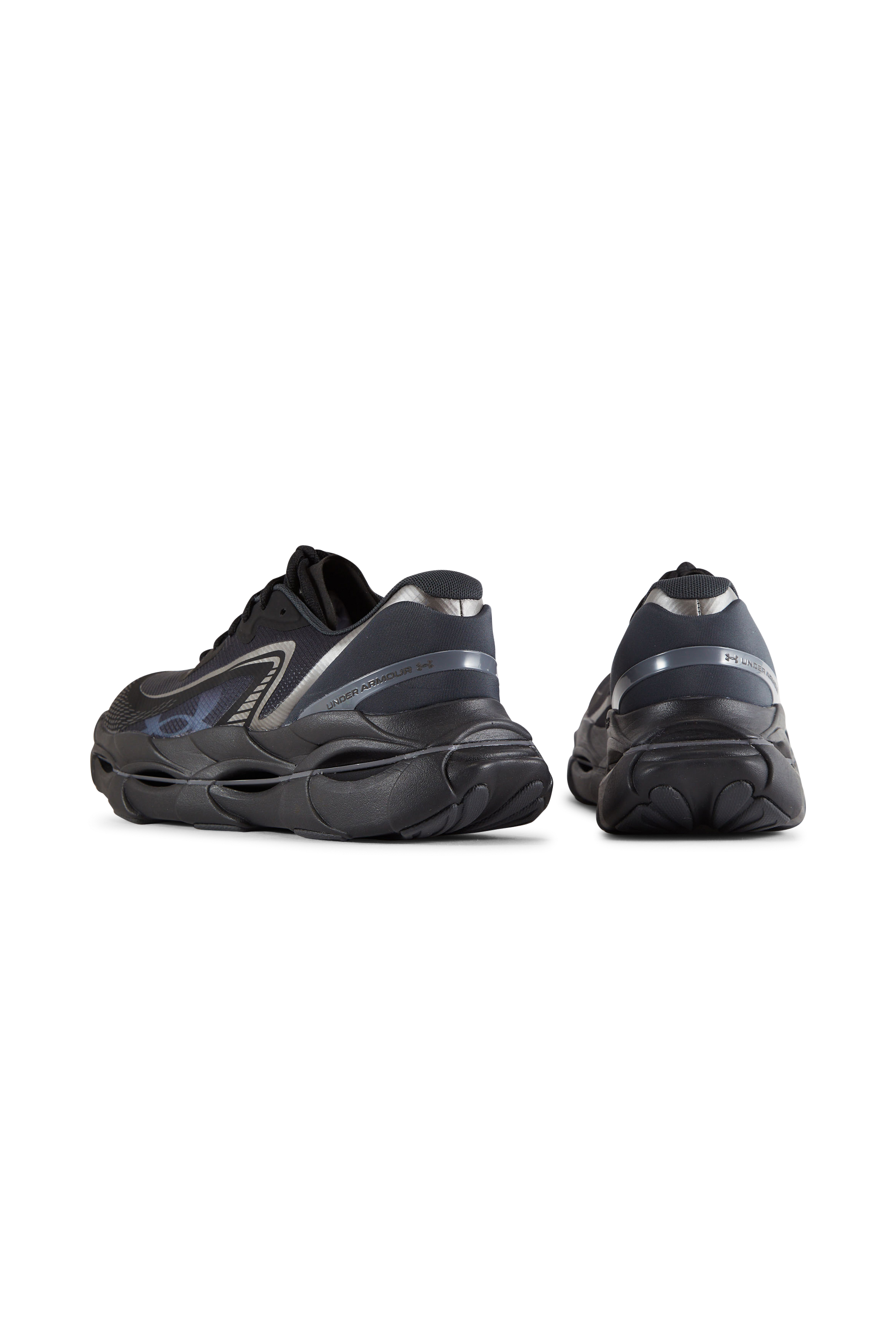 Men?s Storm 96 LO fabric and leather sneakers | Black UNDER ARMOUR Men