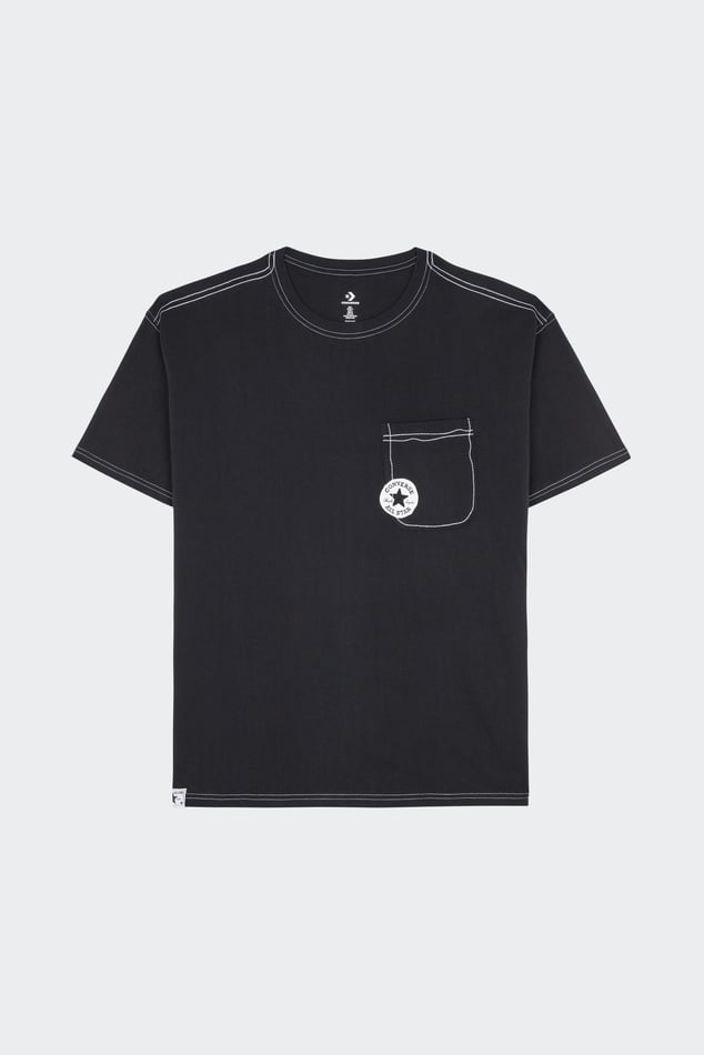 ParallaxShops Man converse shirt Black Converse T