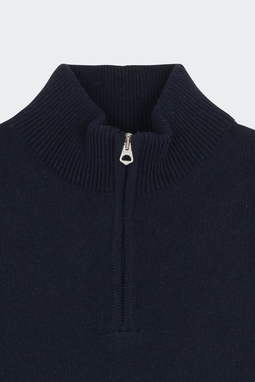 SCHOTT Sweatshirt  Bleu
