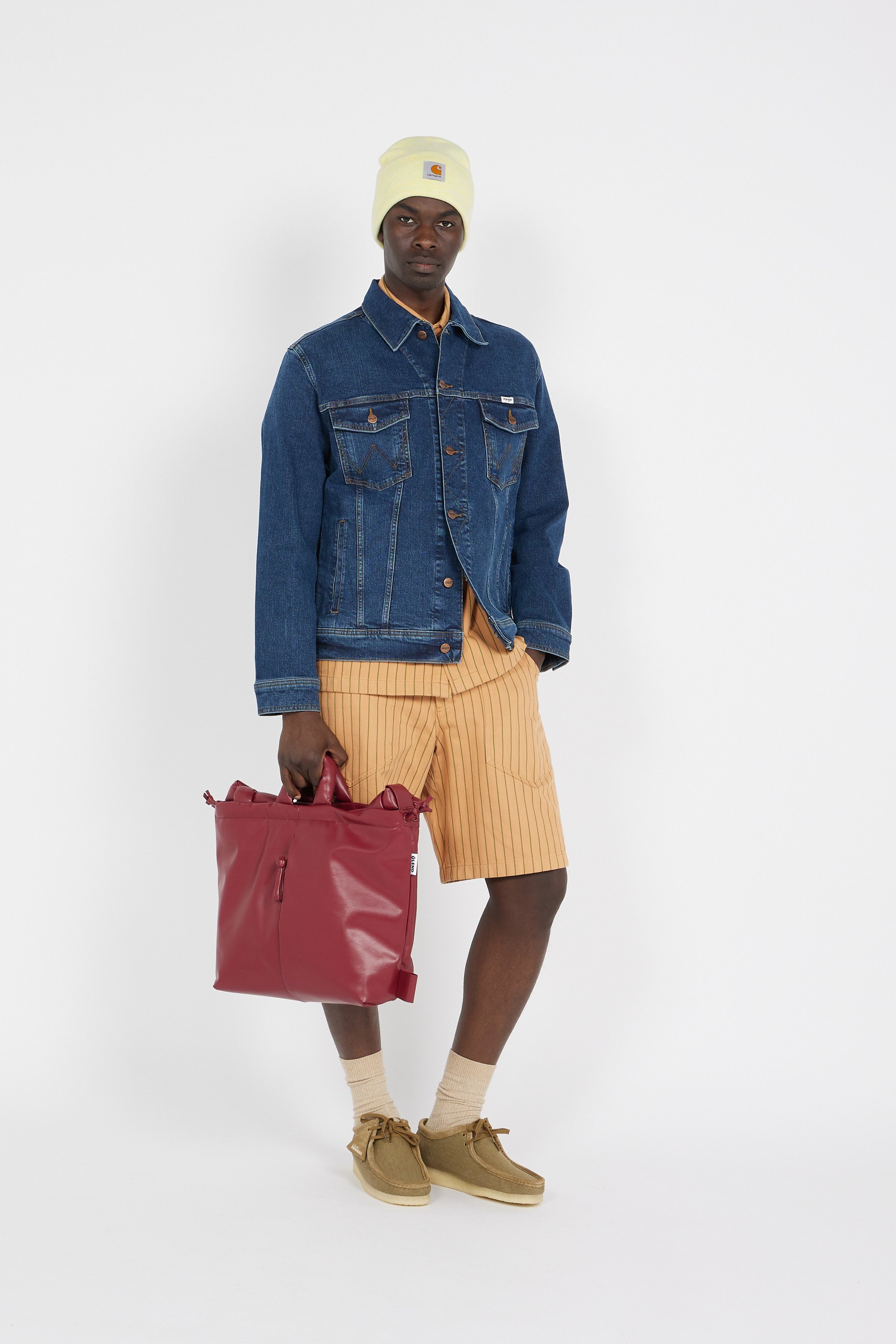 Sac ONA VEGAN LEATHER BAG Cherry red